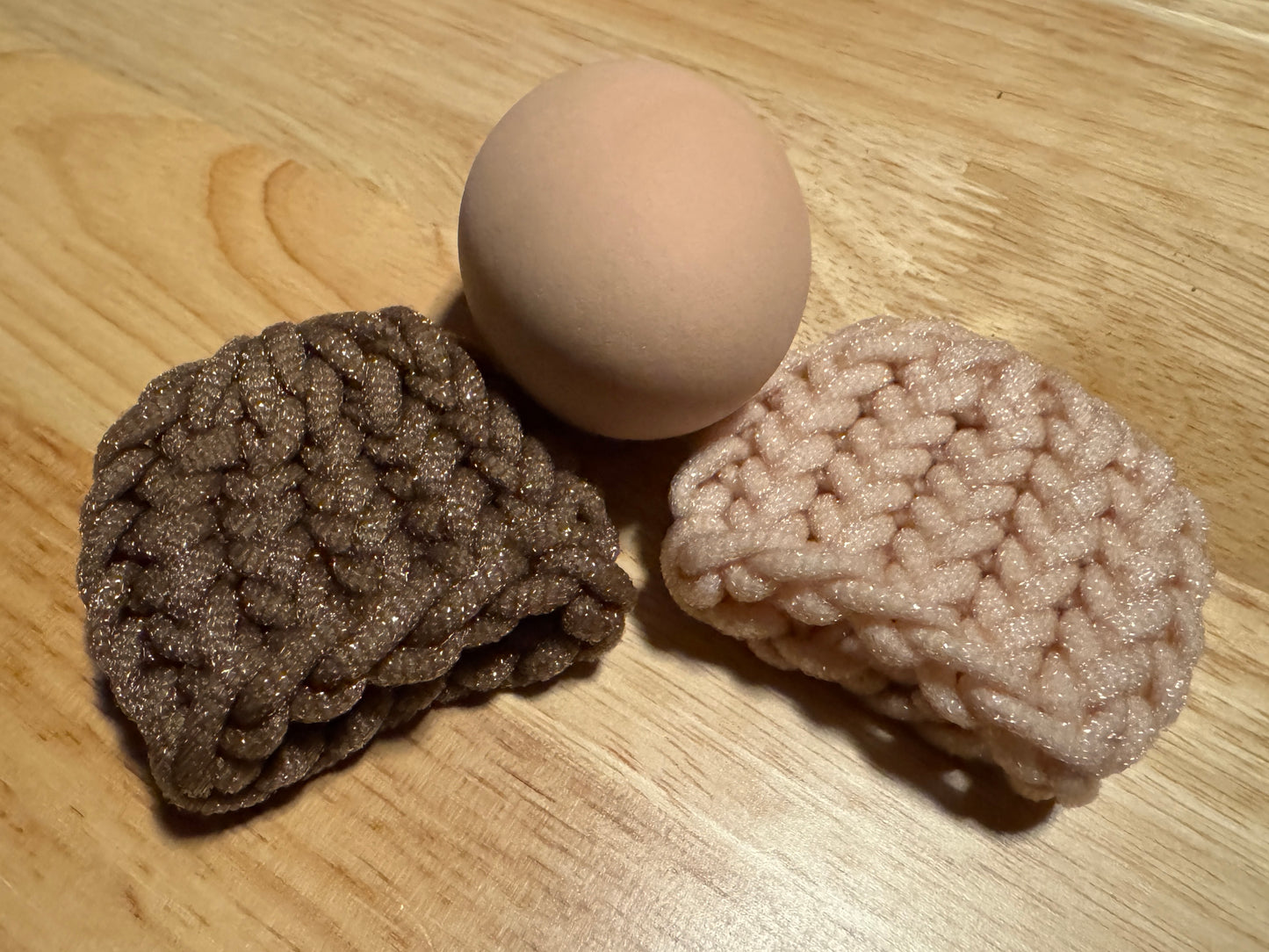 Farm Fresh Egg Scrubbie