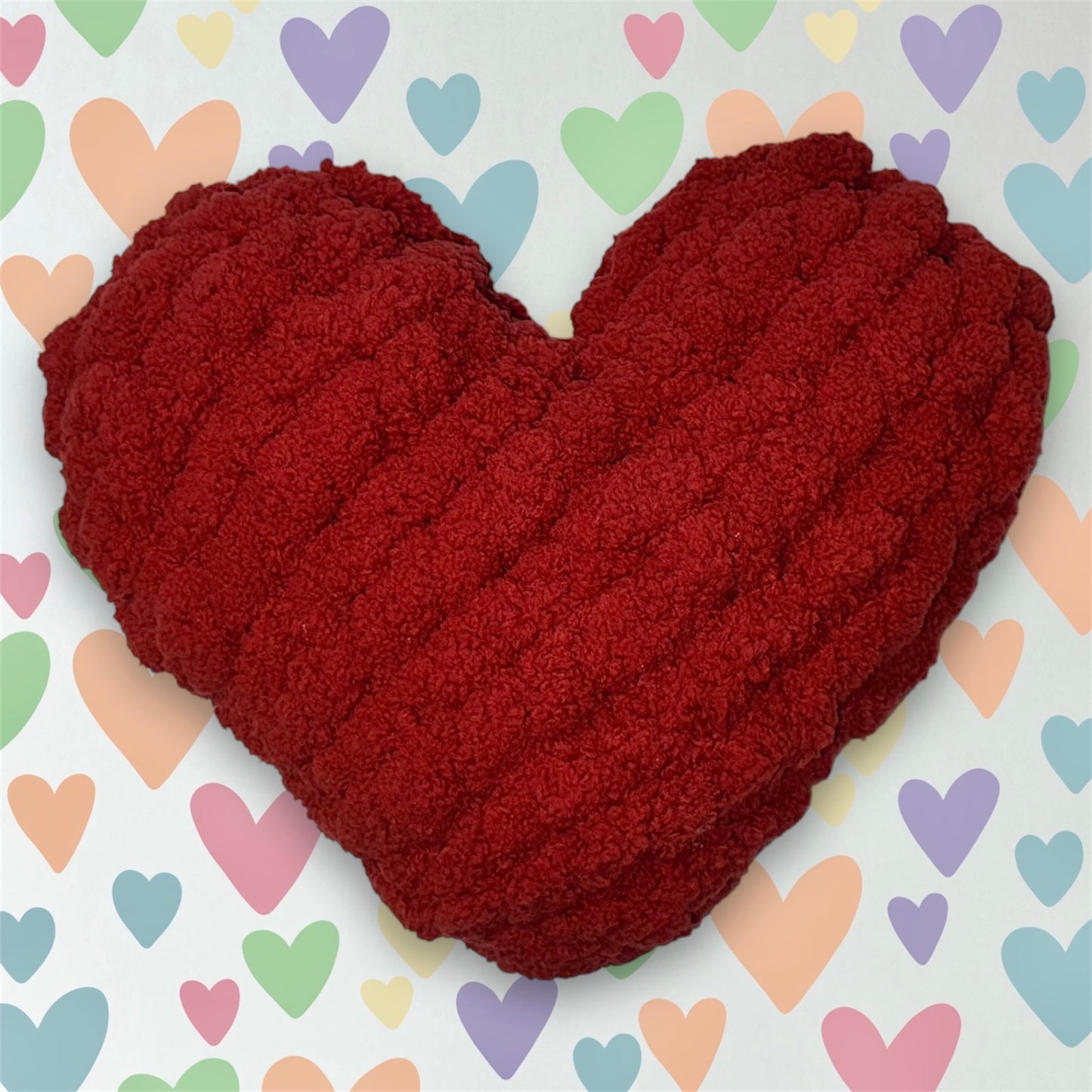 Chunky Heart Pillow