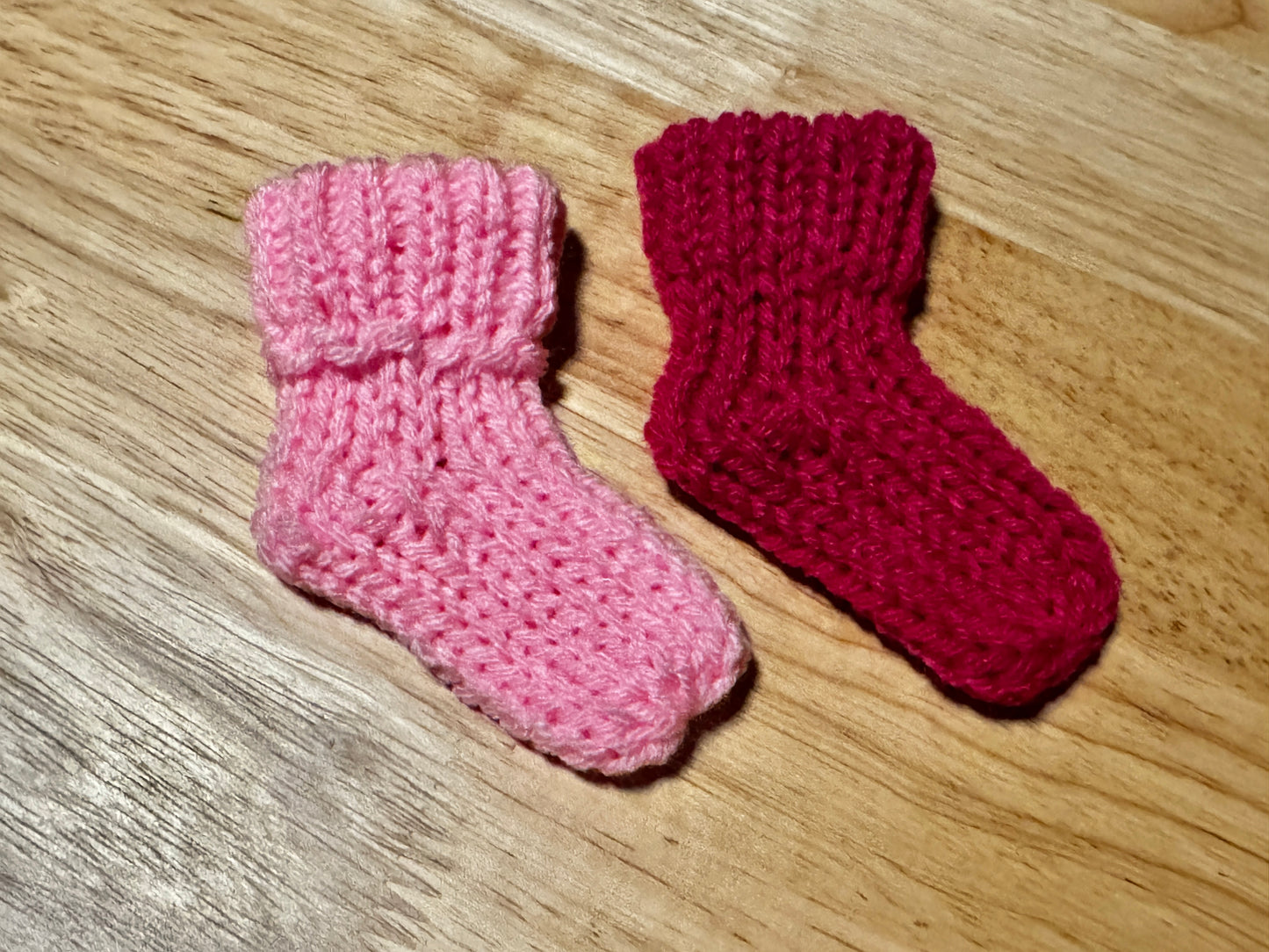 Custom Handmade Newborn/Baby Beanie with Booties Set