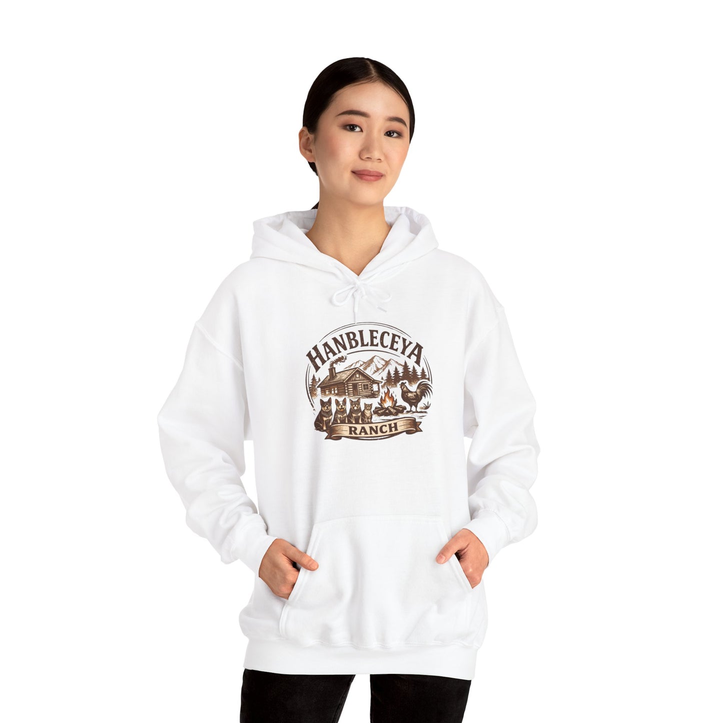 Hanbleceya Ranch Unisex Heavy Blend™ Hooded Sweatshirt