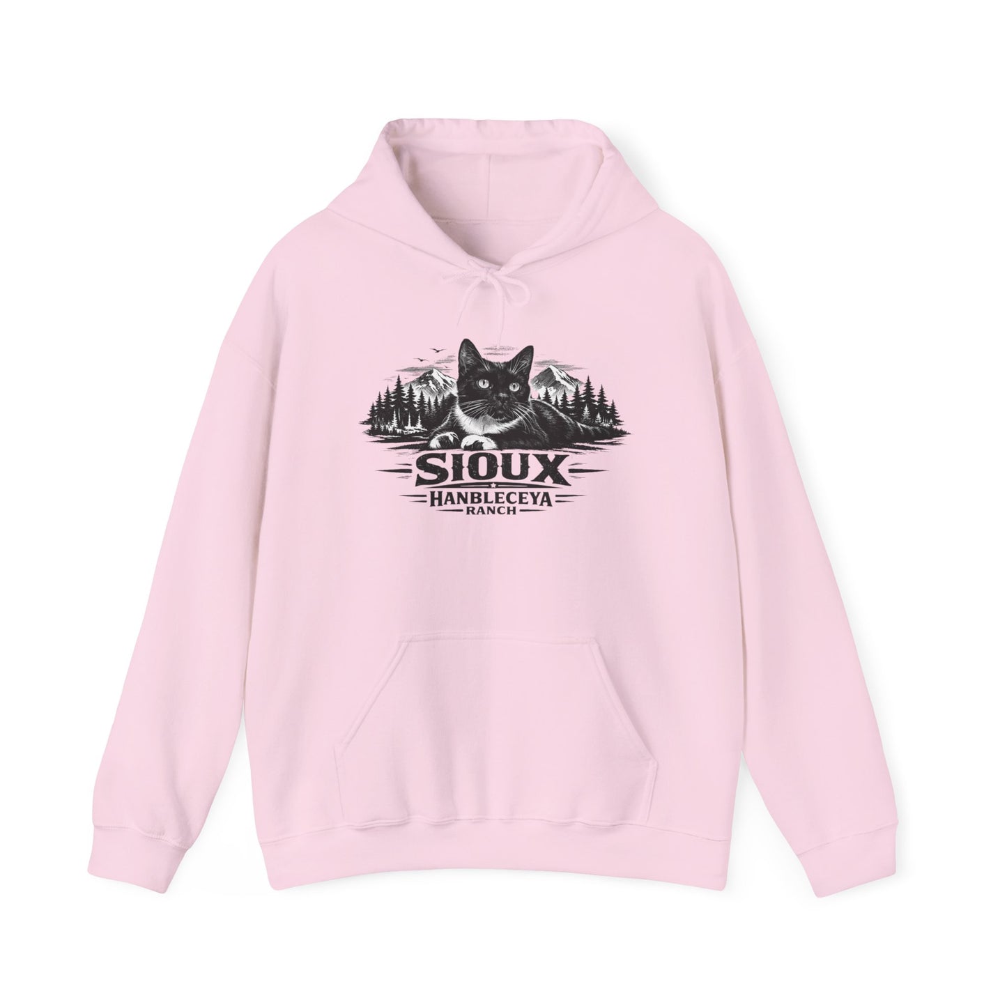 Sioux Hoodie – Rustic Forest Graphic Sweatshirt