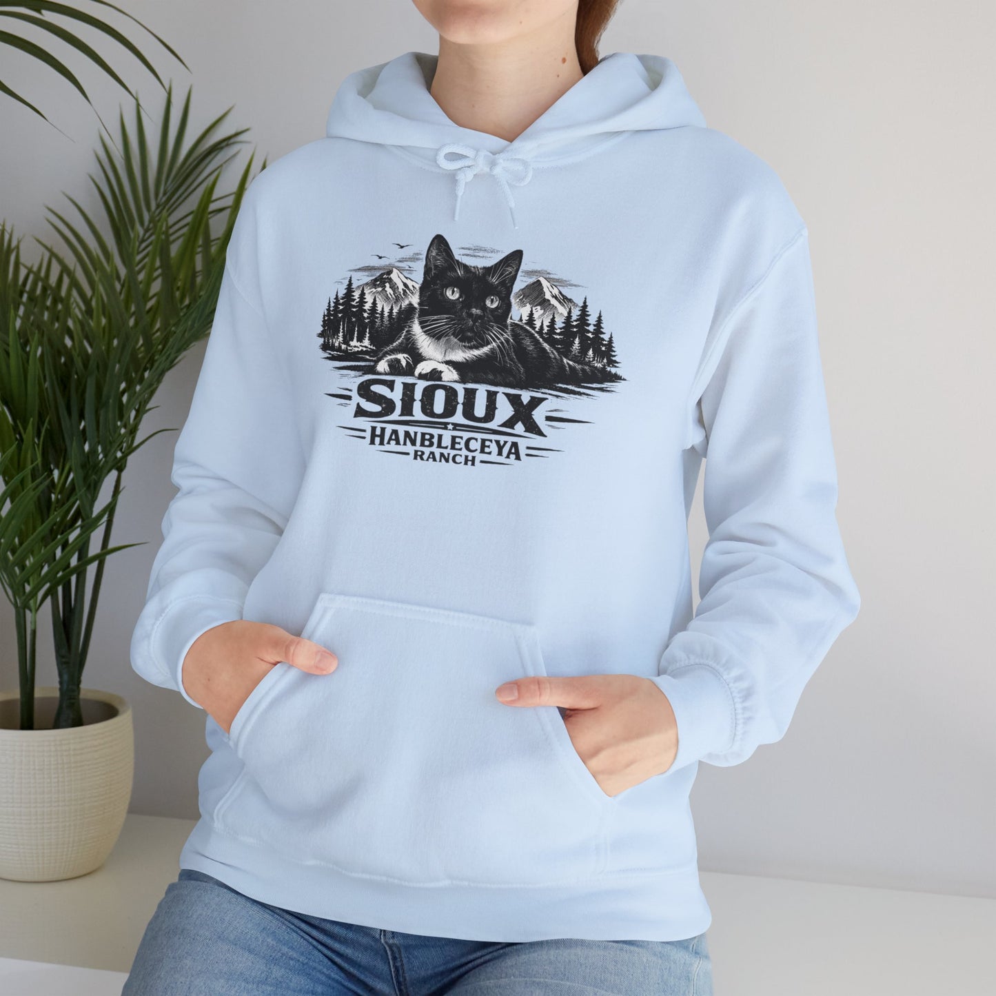 Sioux Hoodie – Rustic Forest Graphic Sweatshirt