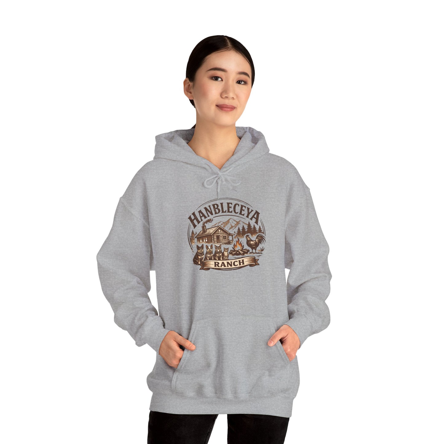 Hanbleceya Ranch Unisex Heavy Blend™ Hooded Sweatshirt