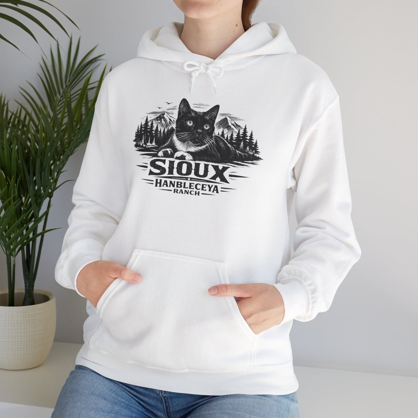 Sioux Hoodie – Rustic Forest Graphic Sweatshirt