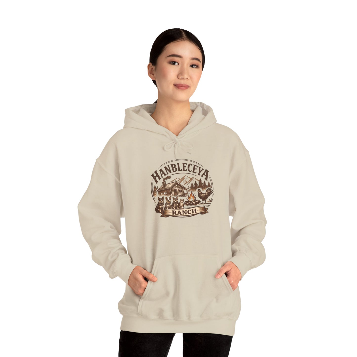 Hanbleceya Ranch Unisex Heavy Blend™ Hooded Sweatshirt