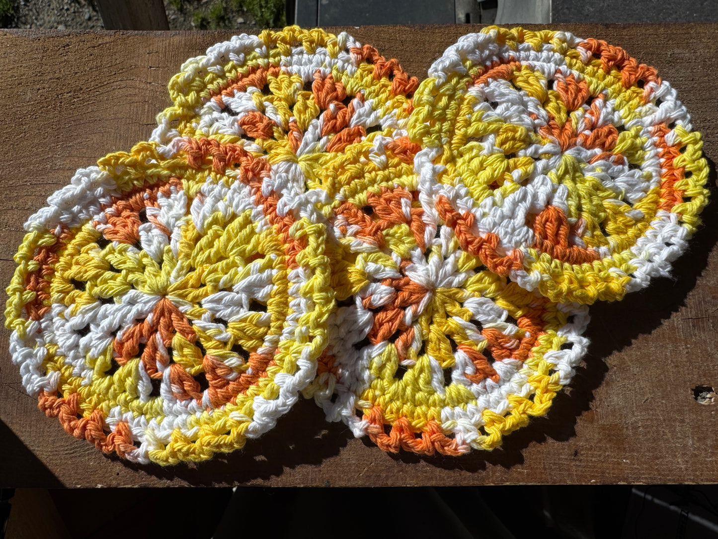 Homestead Hearth Crochet Coaster Set