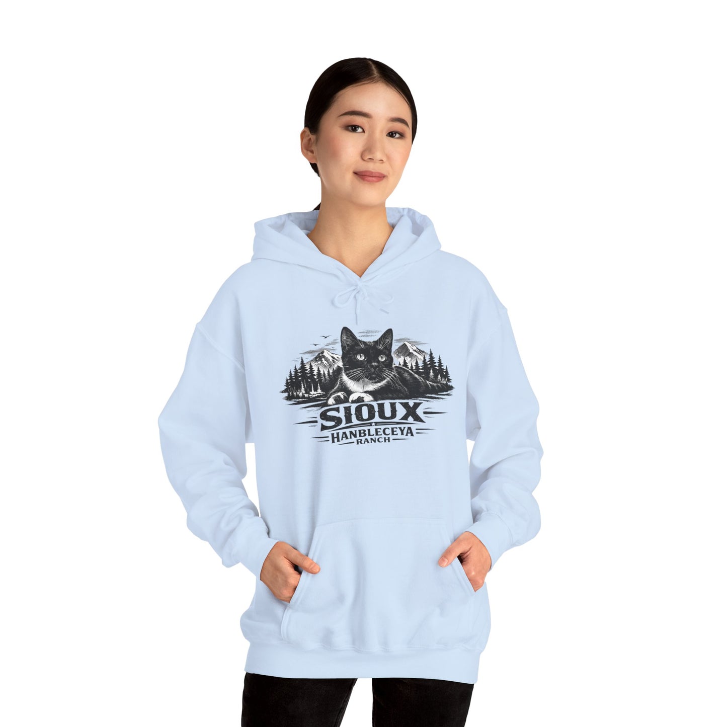 Sioux Hoodie – Rustic Forest Graphic Sweatshirt