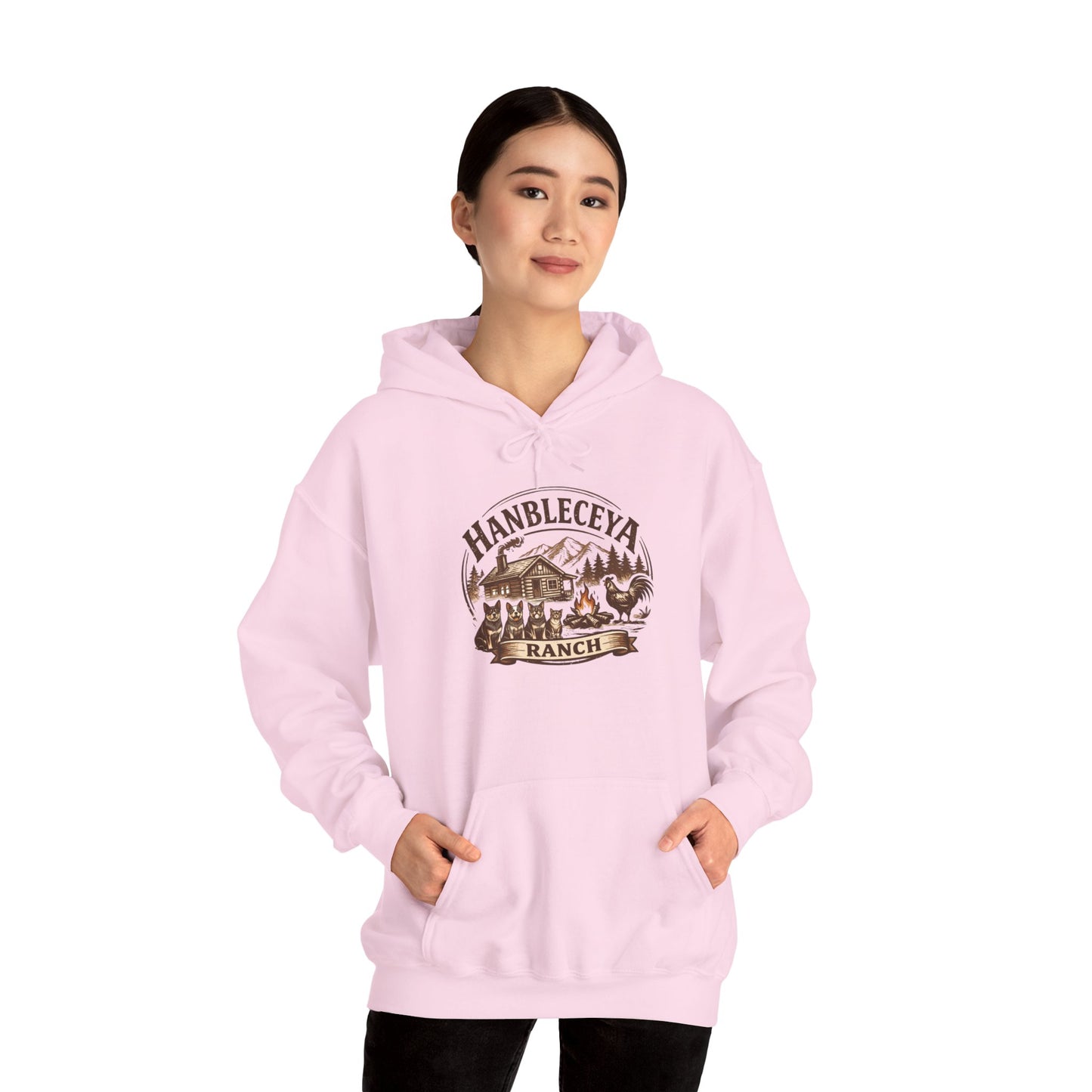 Hanbleceya Ranch Unisex Heavy Blend™ Hooded Sweatshirt