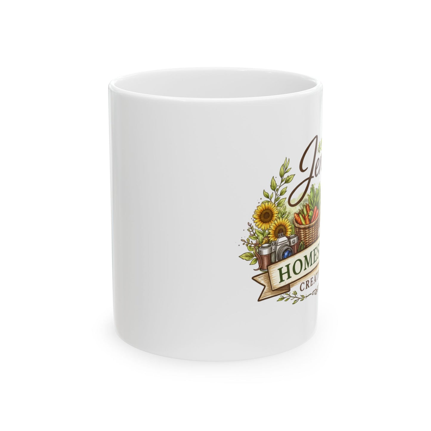 Jen's Homestead Creations - Ceramic Mug, (11oz, 15oz)