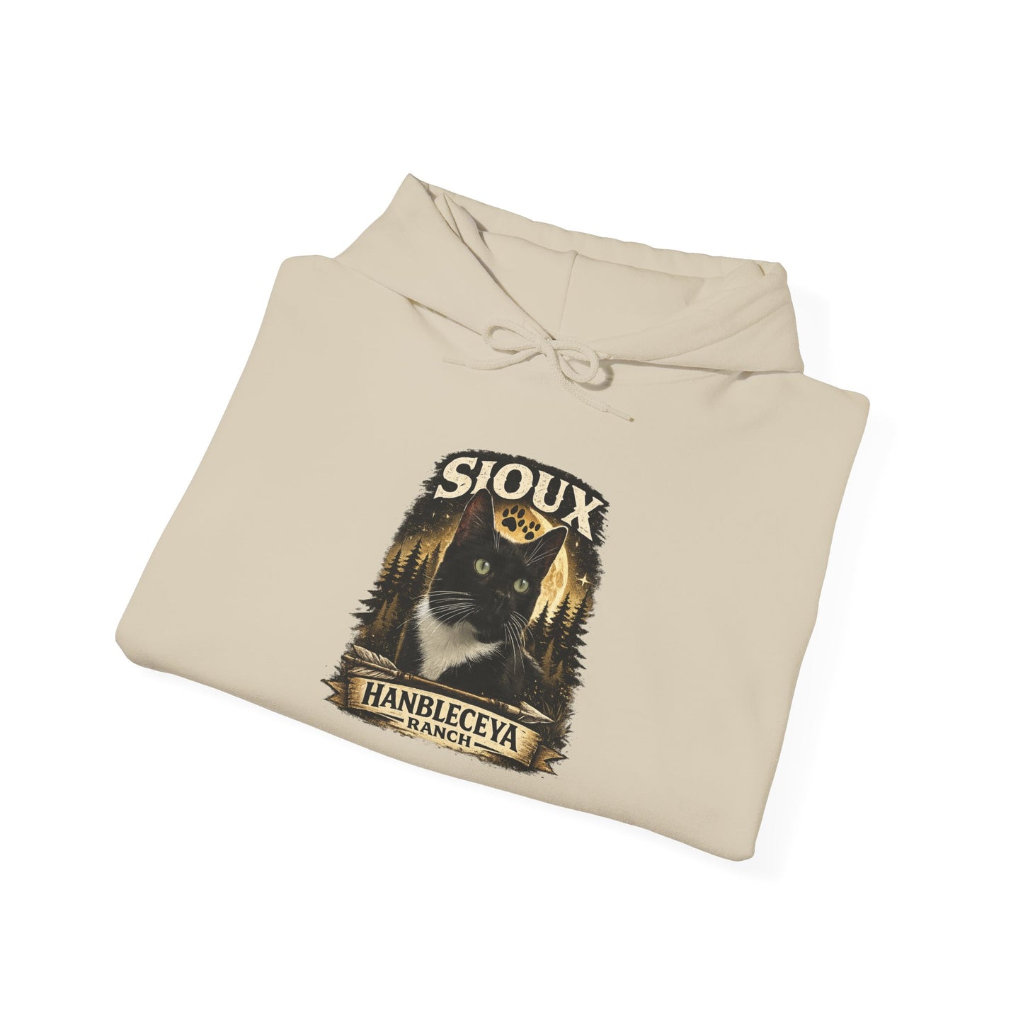 Sioux Blackout Unisex Heavy Blend™ Hooded Sweatshirt