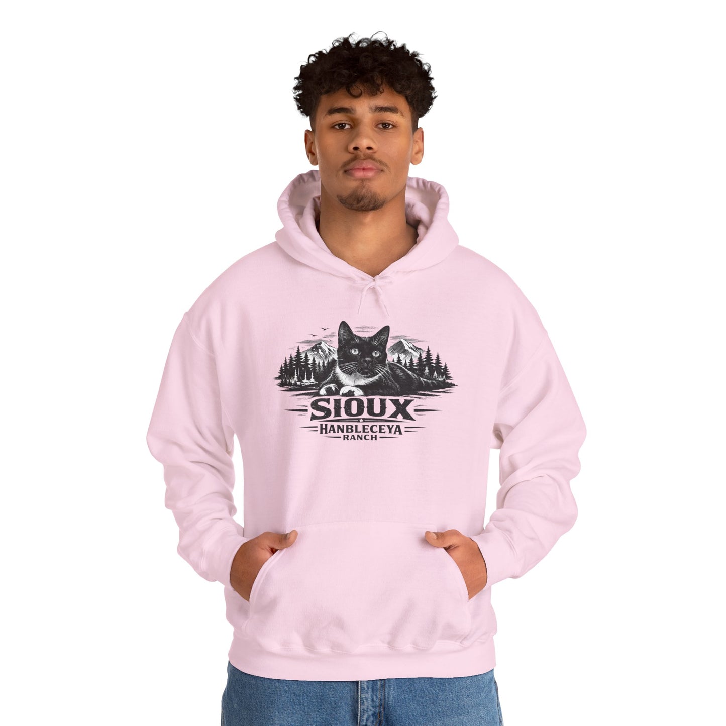 Sioux Hoodie – Rustic Forest Graphic Sweatshirt
