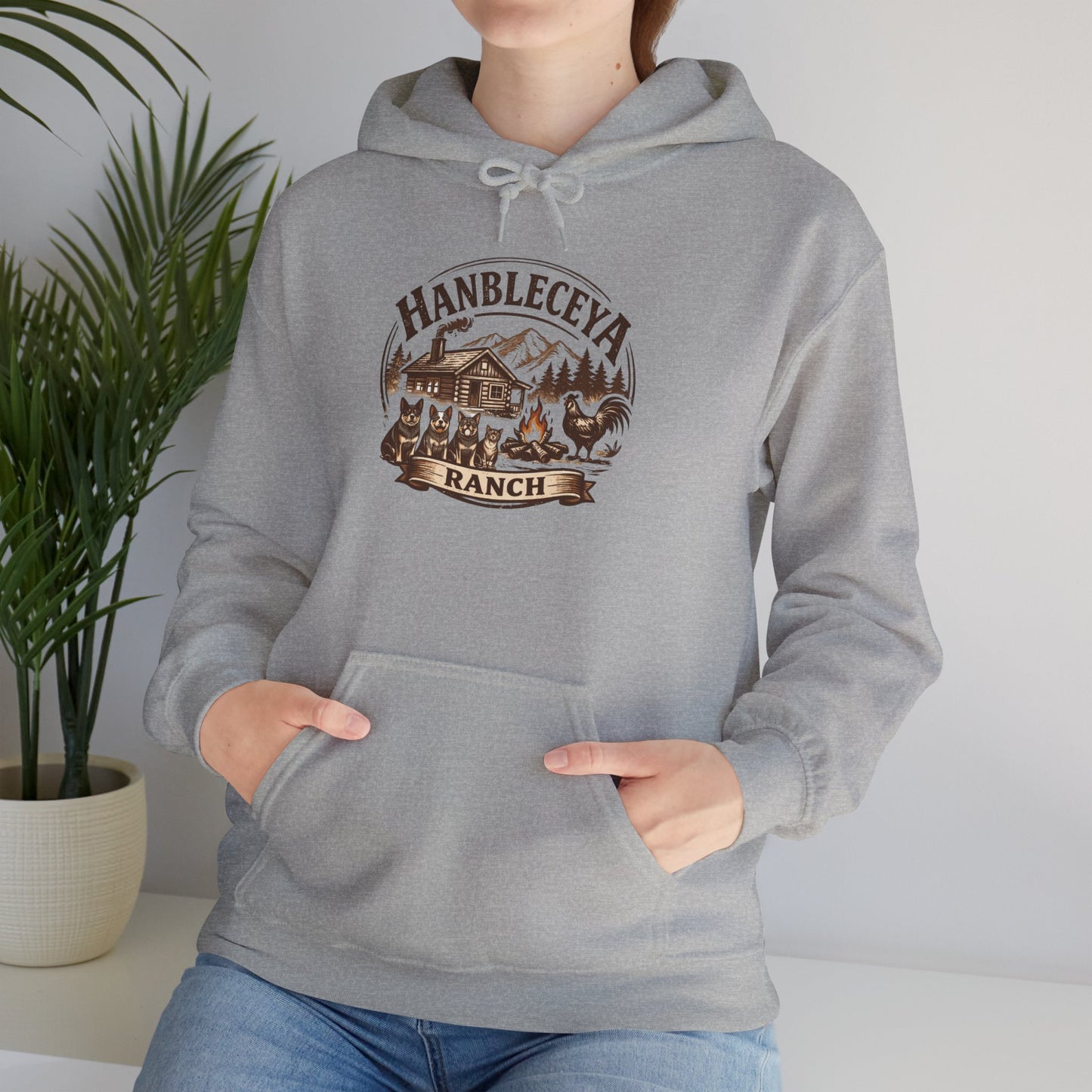 Hanbleceya Ranch Unisex Heavy Blend™ Hooded Sweatshirt