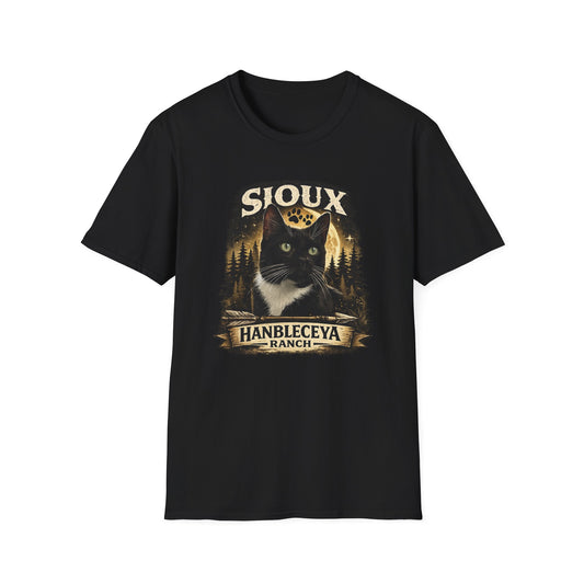 Sioux Blackout Ranch T-Shirt — Vintage Forest Graphic Tee
