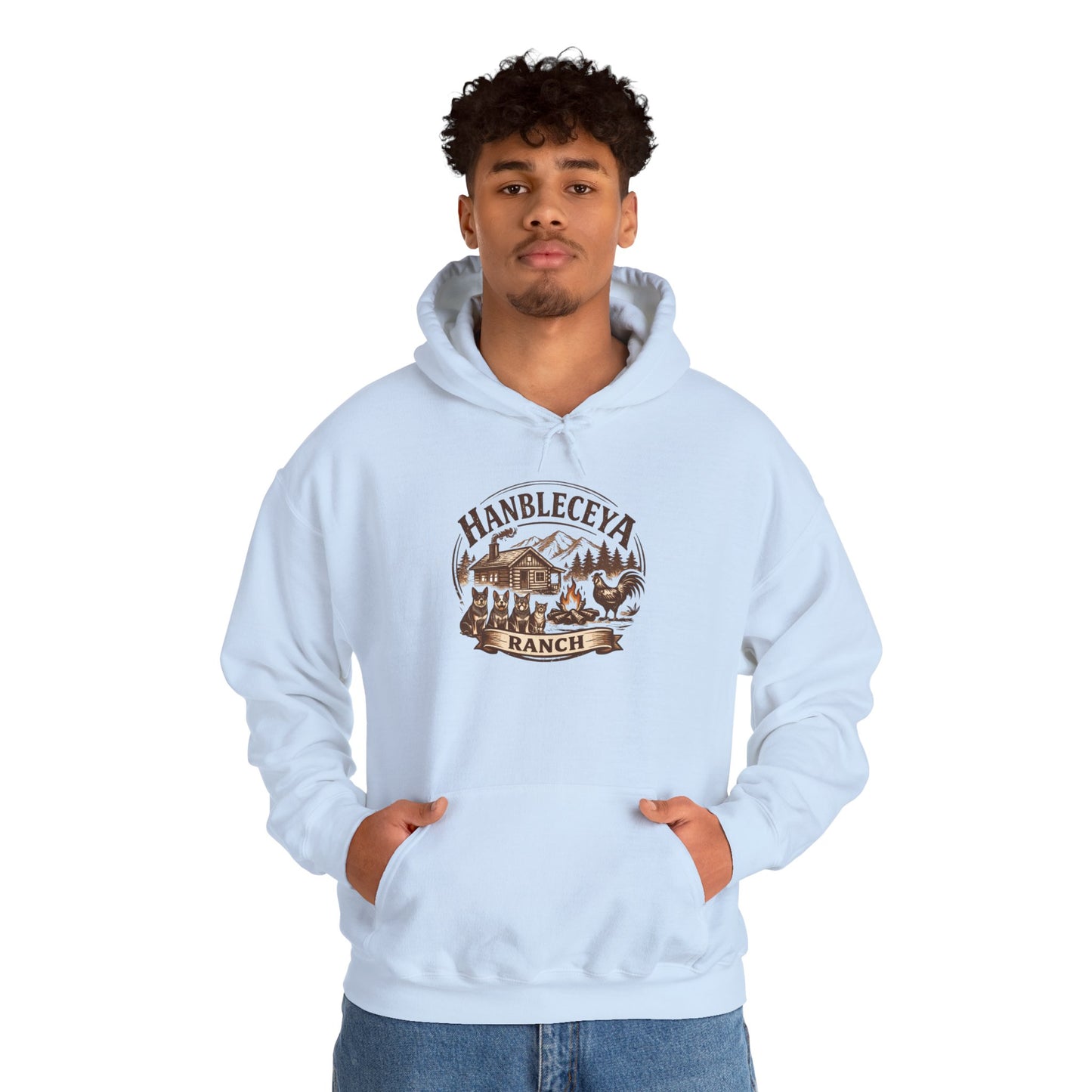 Hanbleceya Ranch Unisex Heavy Blend™ Hooded Sweatshirt