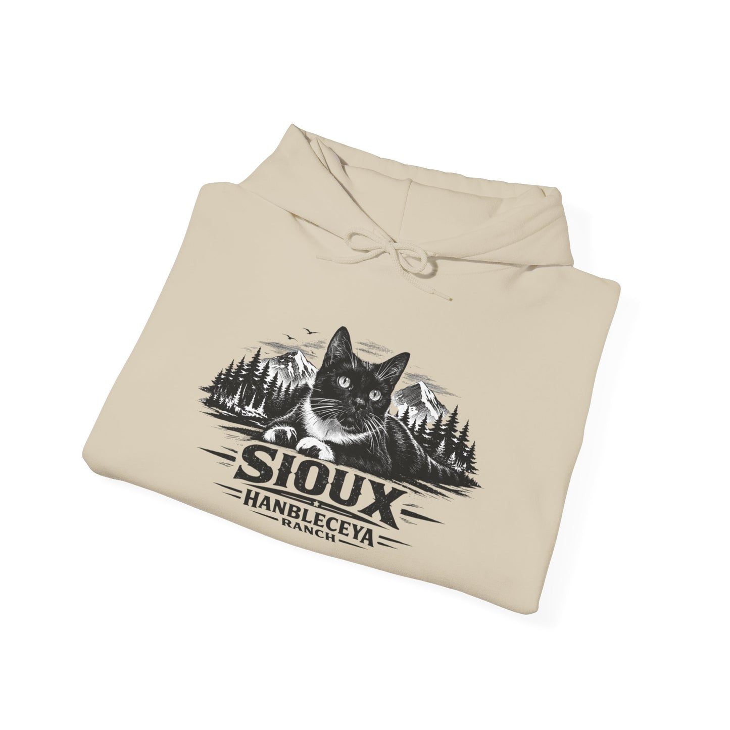 Sioux Hoodie – Rustic Forest Graphic Sweatshirt