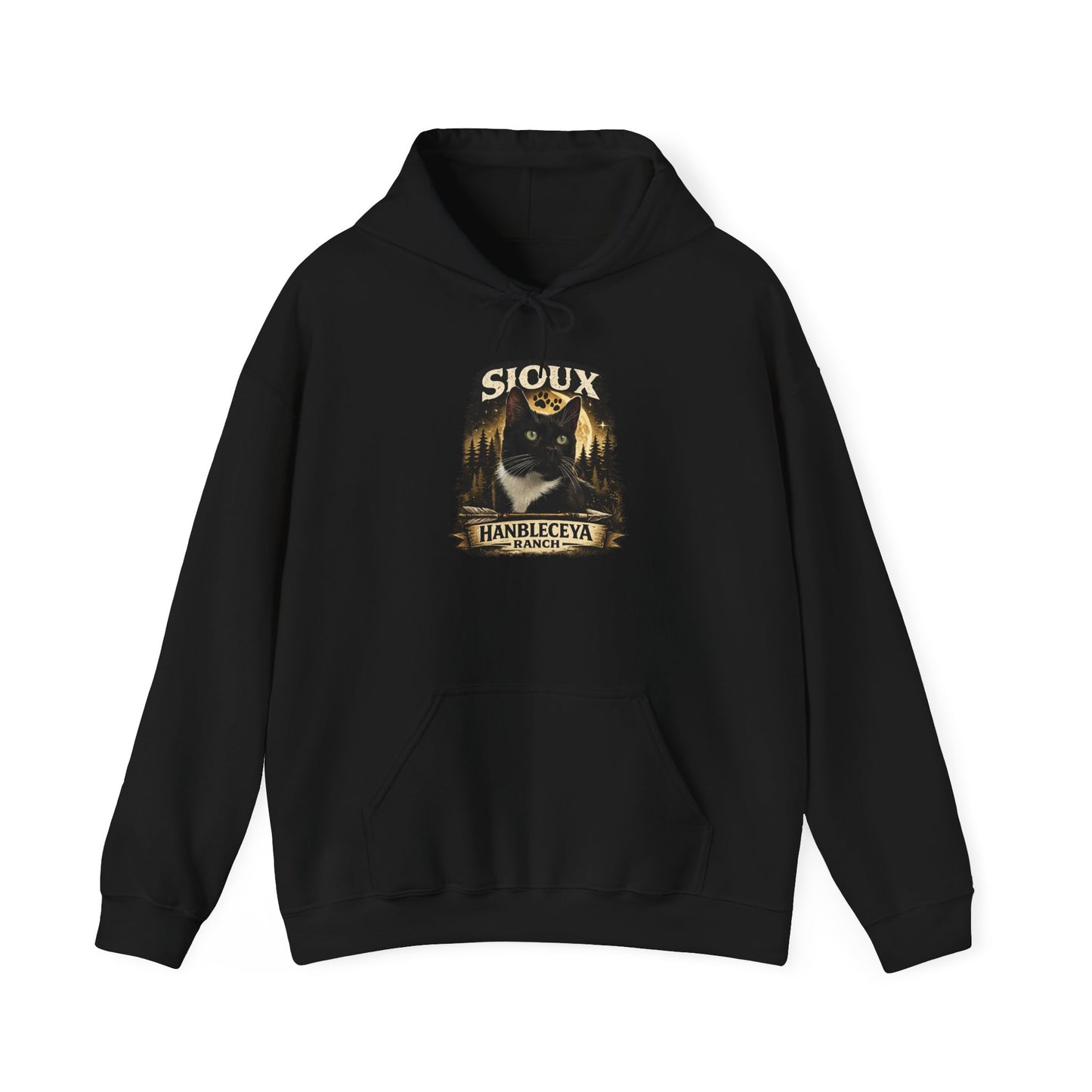 Sioux Blackout Unisex Heavy Blend™ Hooded Sweatshirt