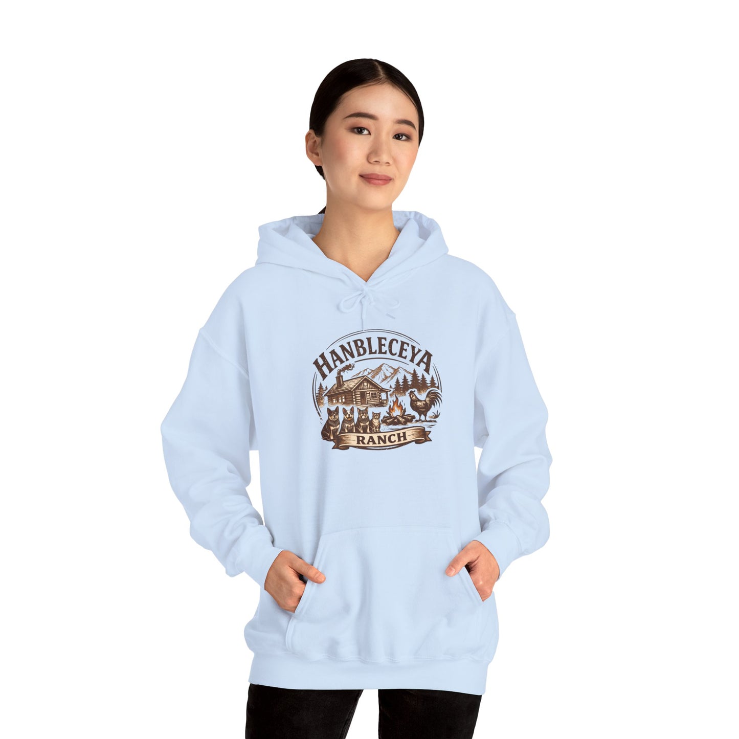 Hanbleceya Ranch Unisex Heavy Blend™ Hooded Sweatshirt