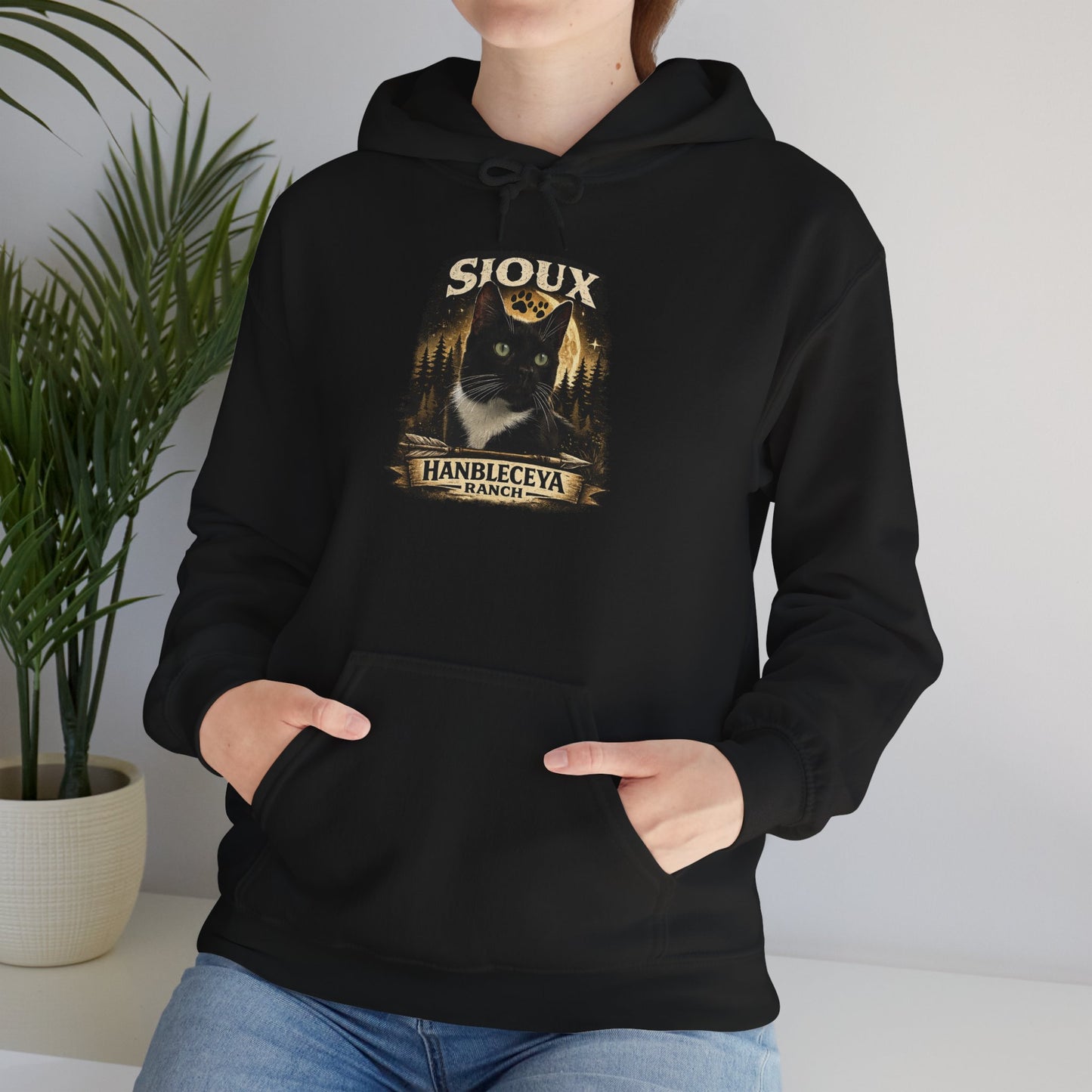 Sioux Blackout Unisex Heavy Blend™ Hooded Sweatshirt
