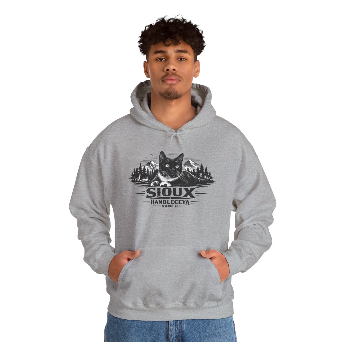 Sioux Hoodie – Rustic Forest Graphic Sweatshirt