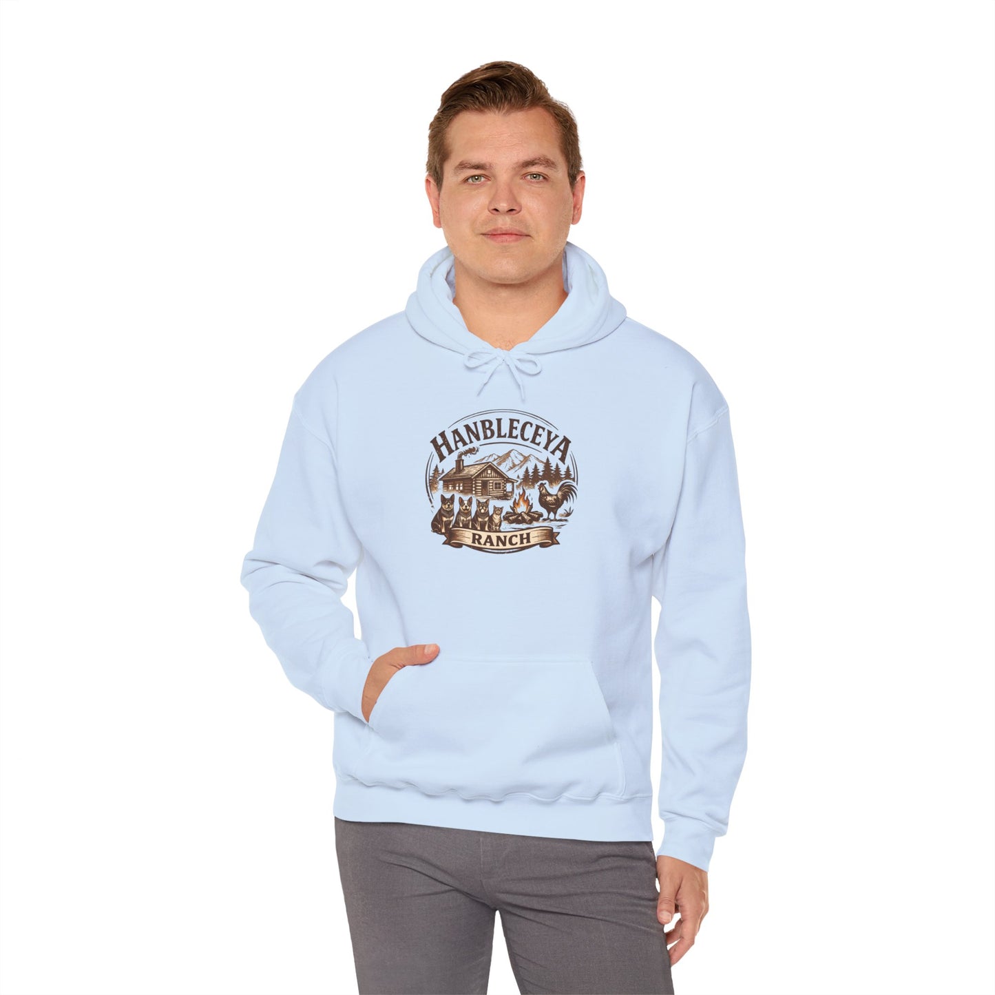 Hanbleceya Ranch Unisex Heavy Blend™ Hooded Sweatshirt