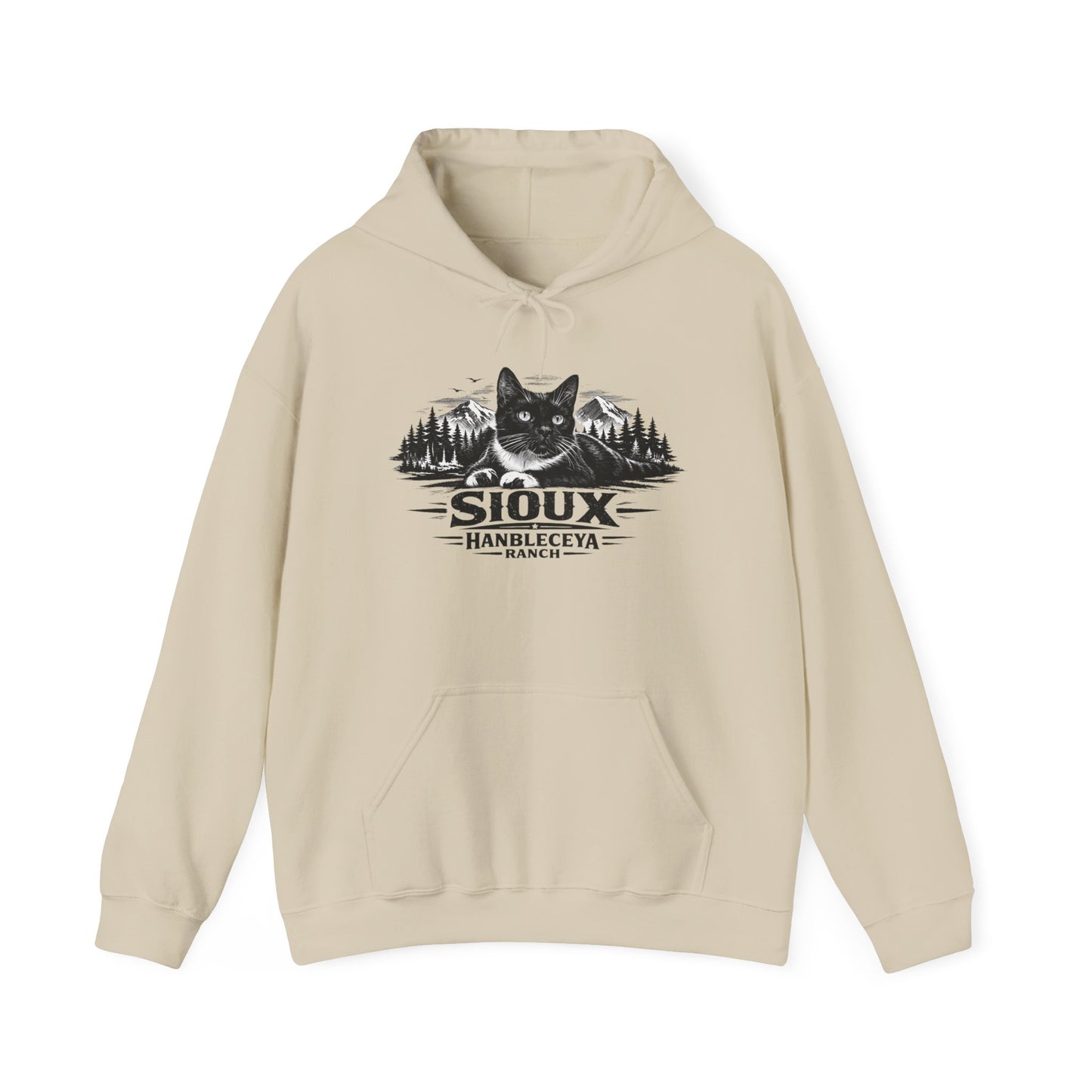 Sioux Hoodie – Rustic Forest Graphic Sweatshirt