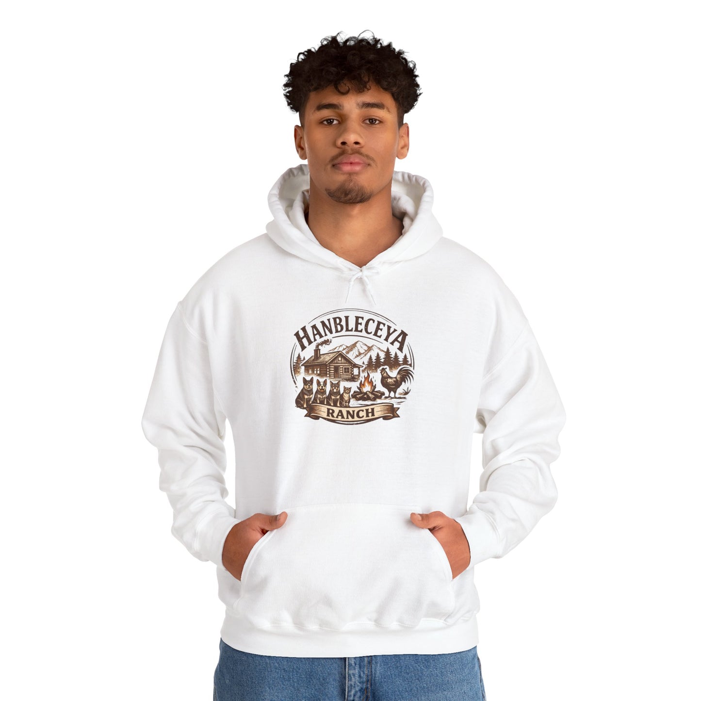 Hanbleceya Ranch Unisex Heavy Blend™ Hooded Sweatshirt