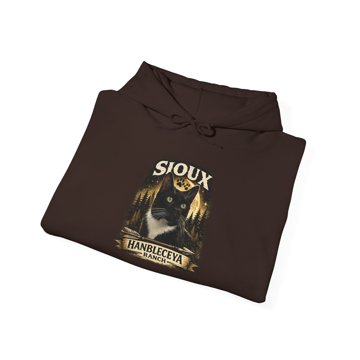 Sioux Blackout Unisex Heavy Blend™ Hooded Sweatshirt