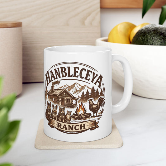 Hanbleceya Ranch - Ceramic Mug, (11oz, 15oz)