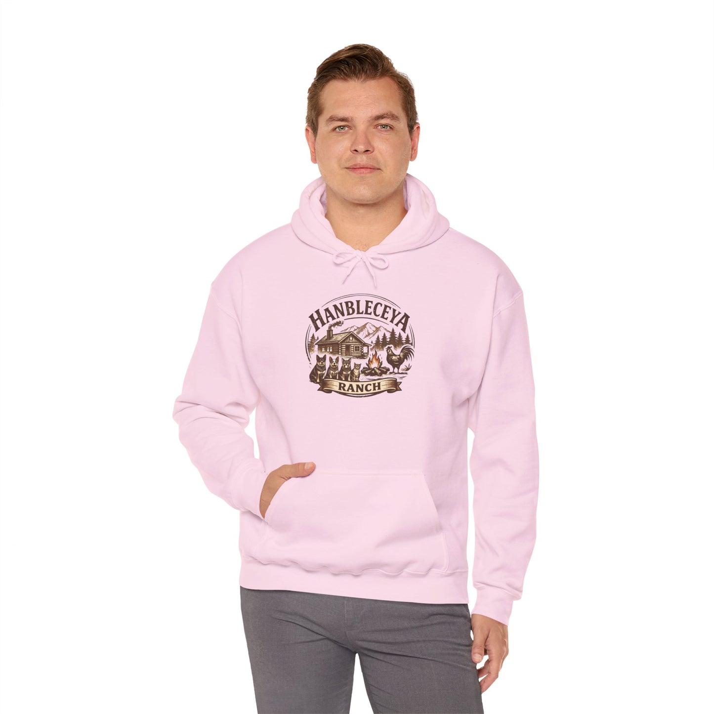 Hanbleceya Ranch Unisex Heavy Blend™ Hooded Sweatshirt