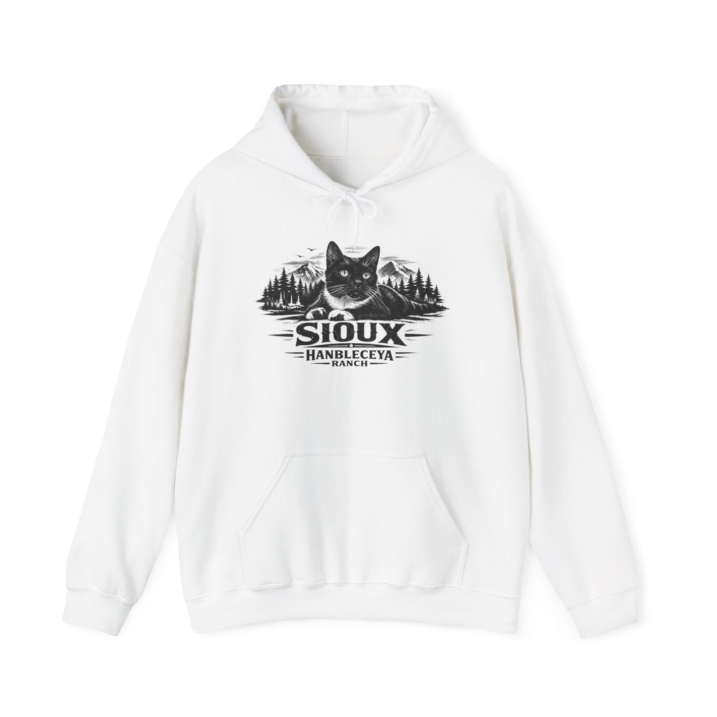 Sioux Hoodie – Rustic Forest Graphic Sweatshirt