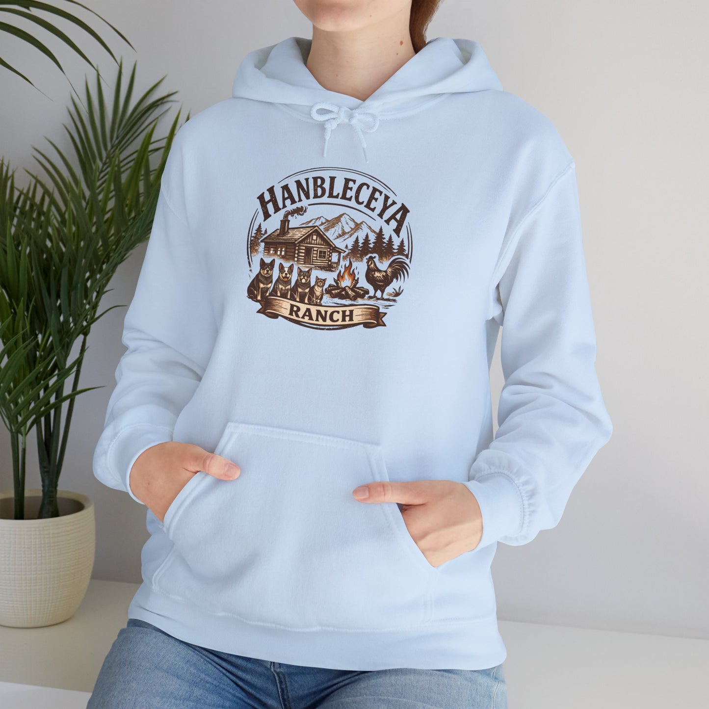 Hanbleceya Ranch Unisex Heavy Blend™ Hooded Sweatshirt