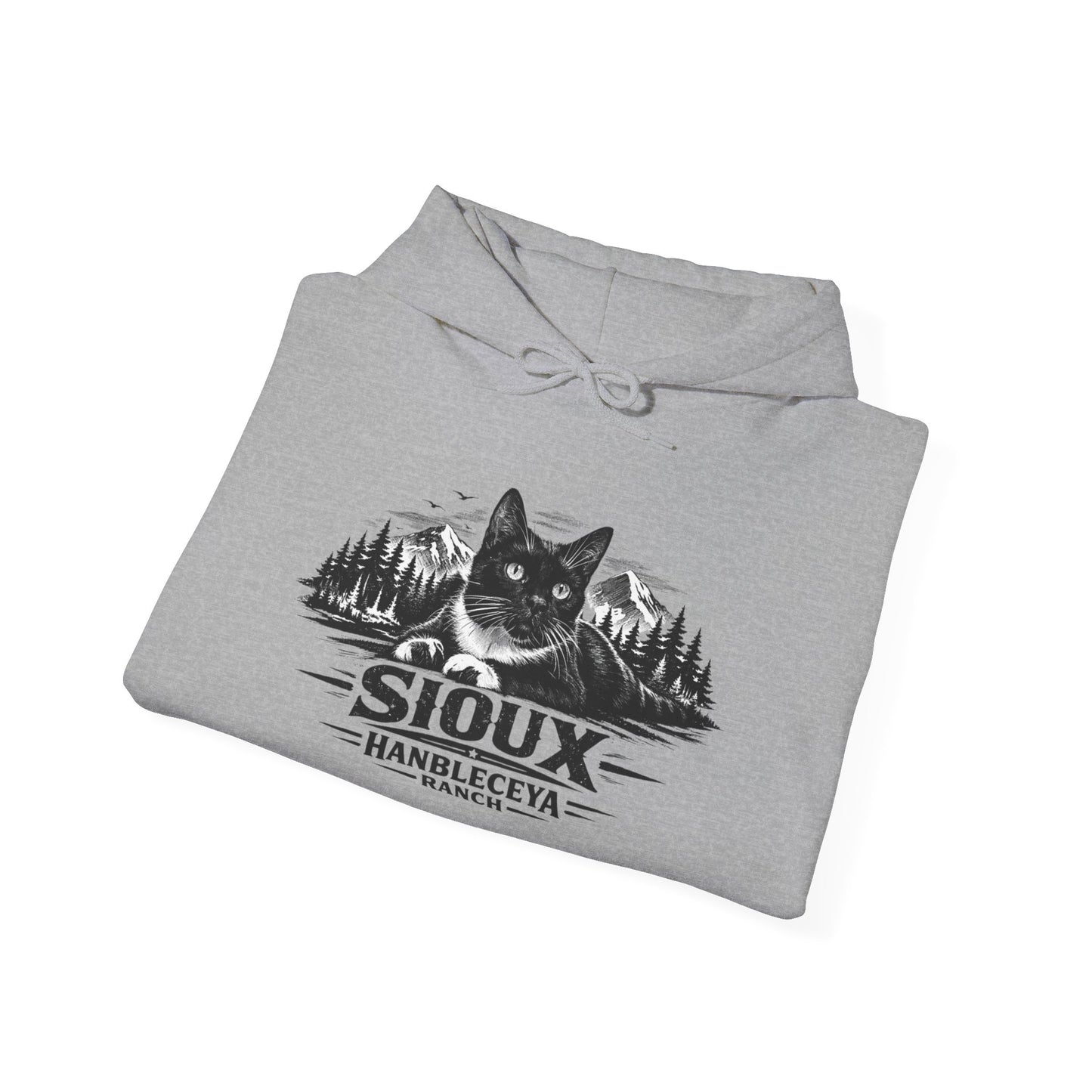 Sioux Hoodie – Rustic Forest Graphic Sweatshirt