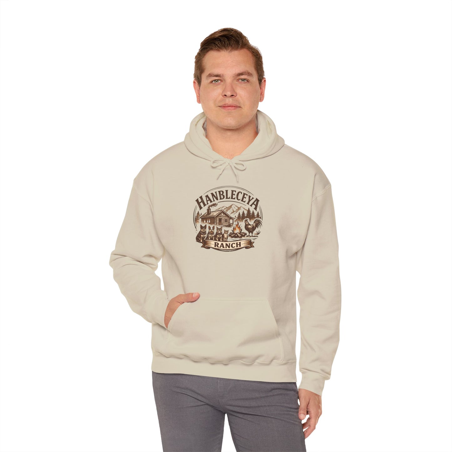 Hanbleceya Ranch Unisex Heavy Blend™ Hooded Sweatshirt