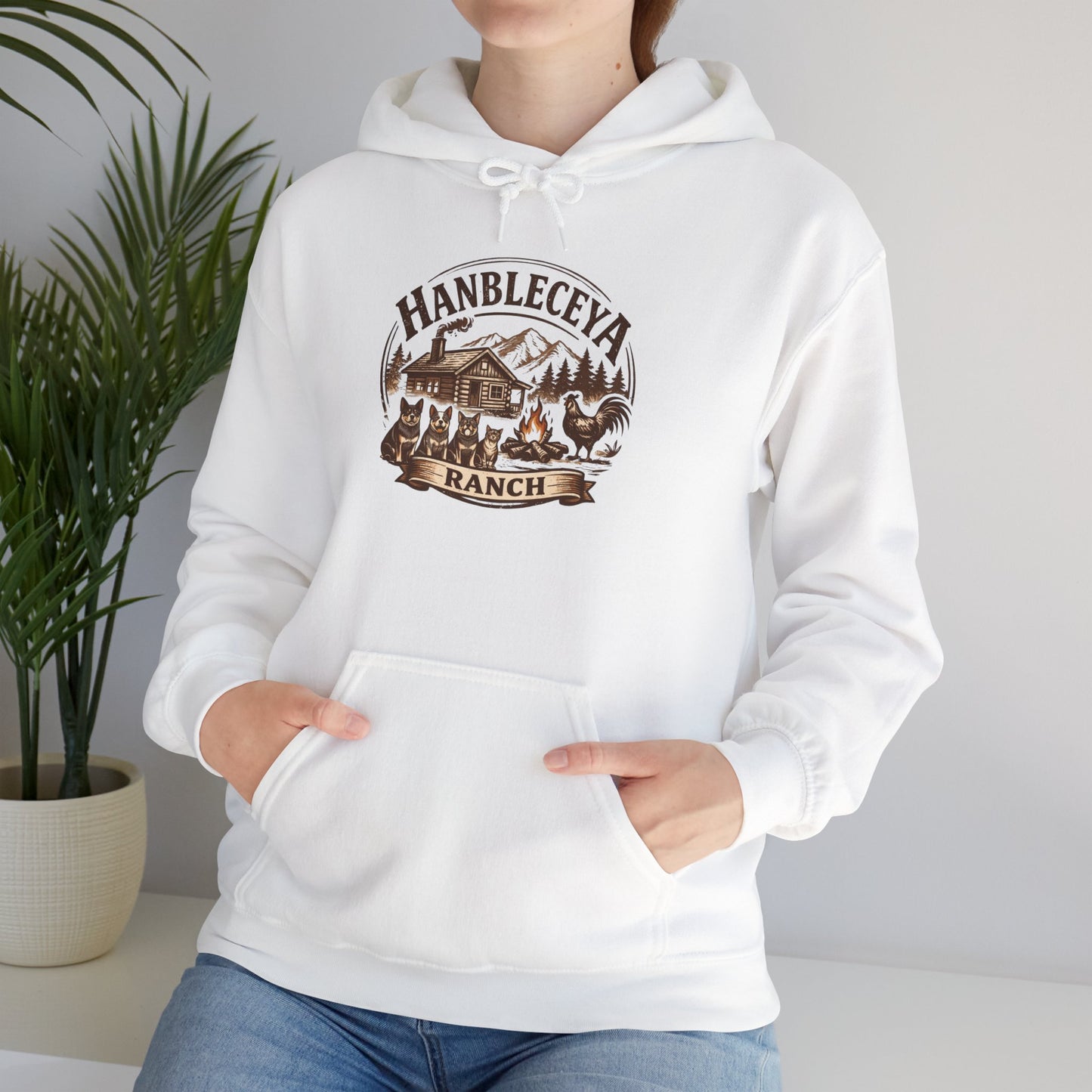 Hanbleceya Ranch Unisex Heavy Blend™ Hooded Sweatshirt