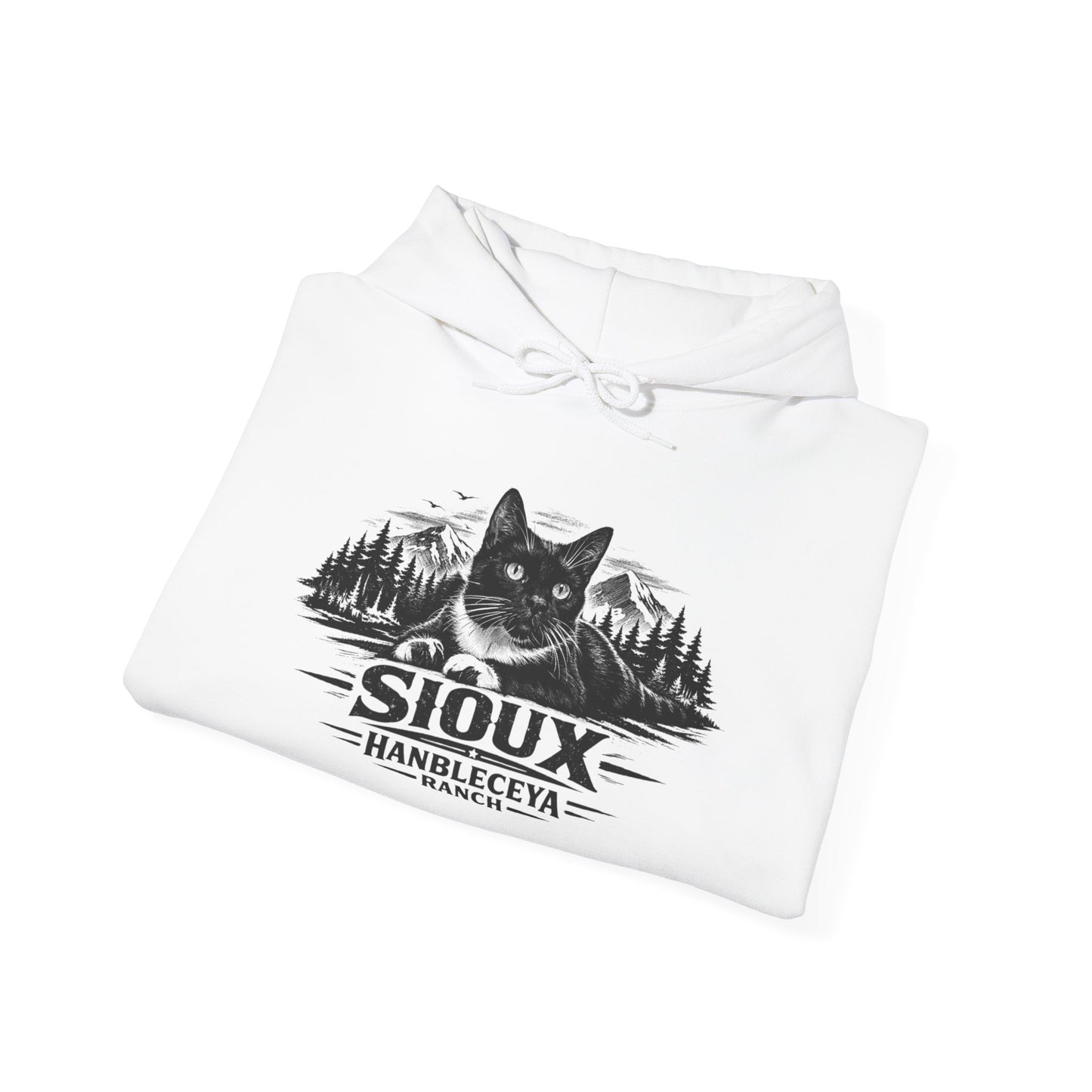 Sioux Hoodie – Rustic Forest Graphic Sweatshirt