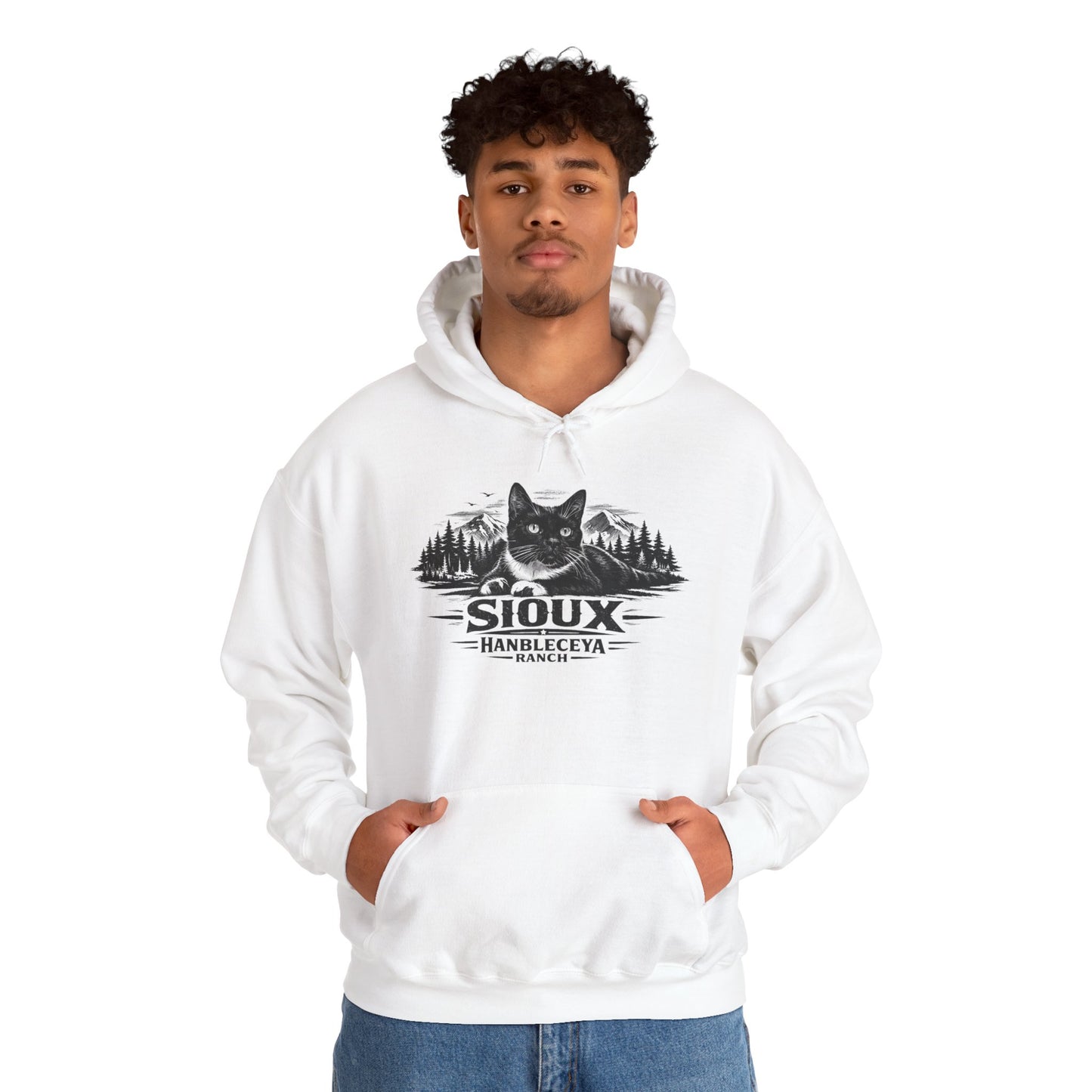 Sioux Hoodie – Rustic Forest Graphic Sweatshirt