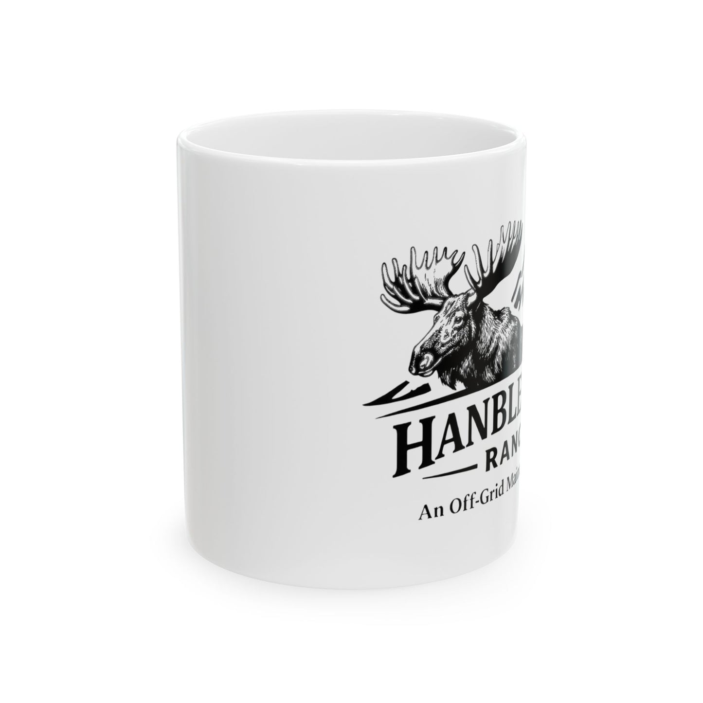 Hanbleceya Ranch Moose Logo Coffee Mug (11oz & 15oz)