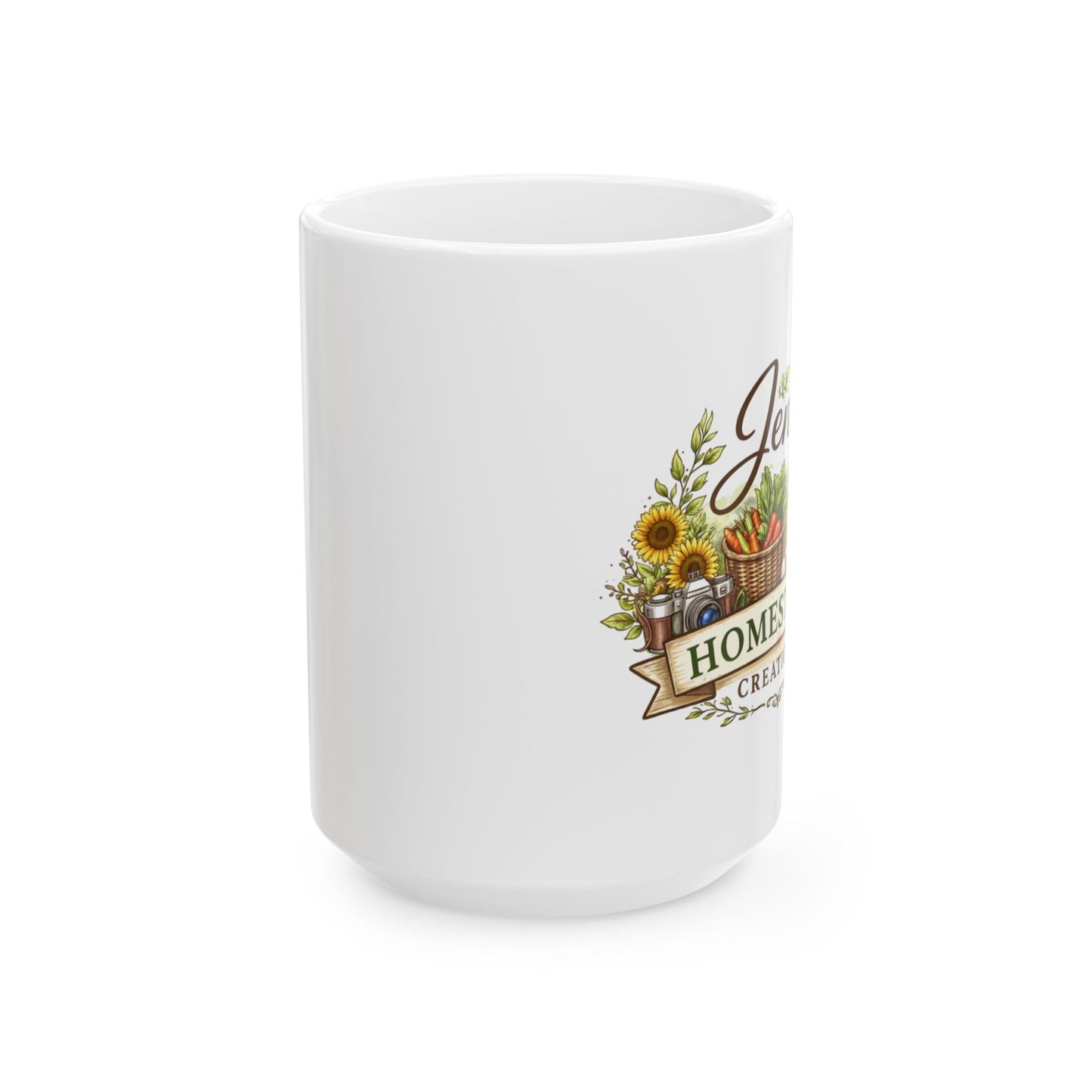 Jen's Homestead Creations - Ceramic Mug, (11oz, 15oz)