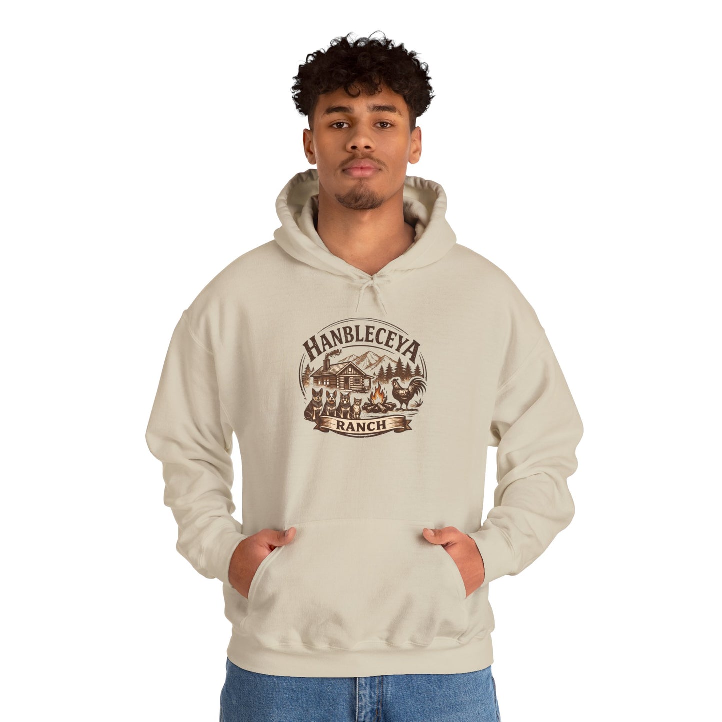 Hanbleceya Ranch Unisex Heavy Blend™ Hooded Sweatshirt