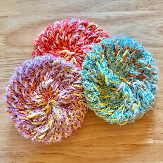 Creamsicle Scrubbies