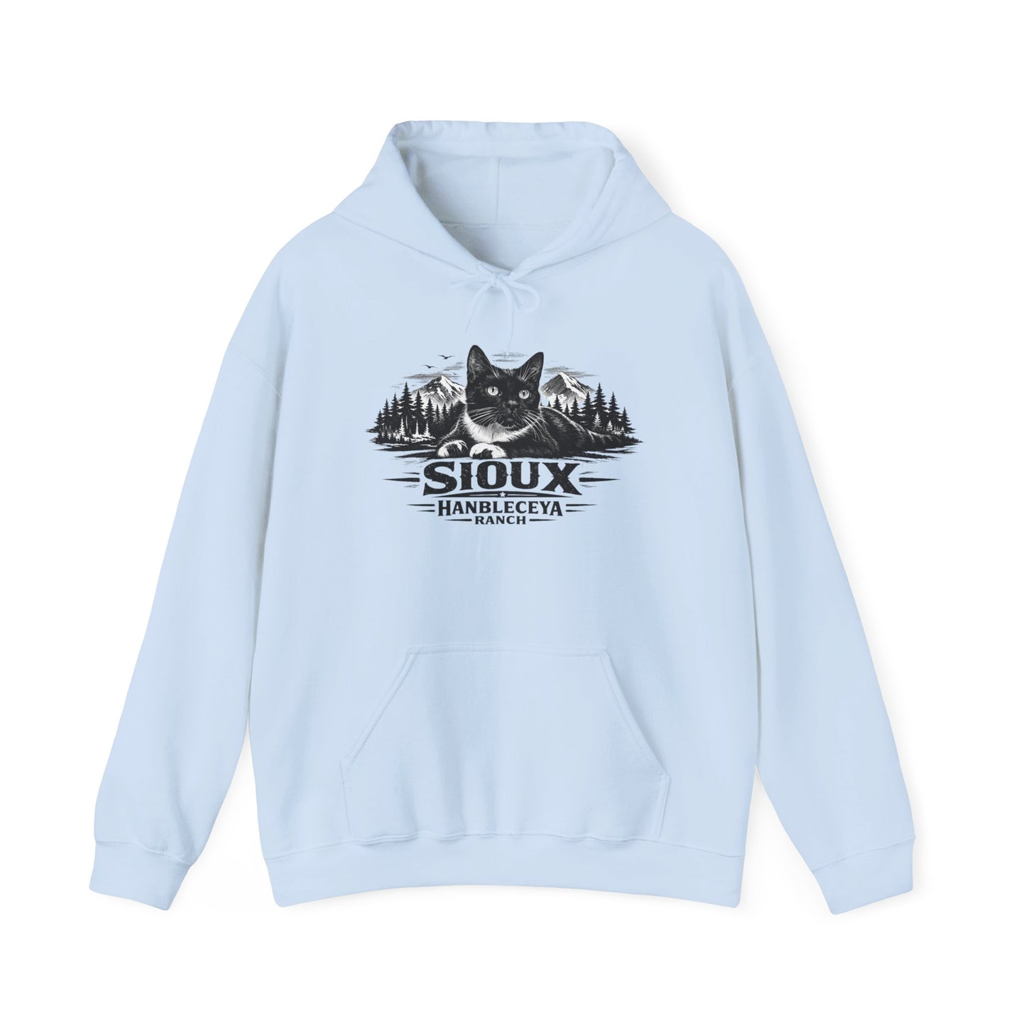Sioux Hoodie – Rustic Forest Graphic Sweatshirt