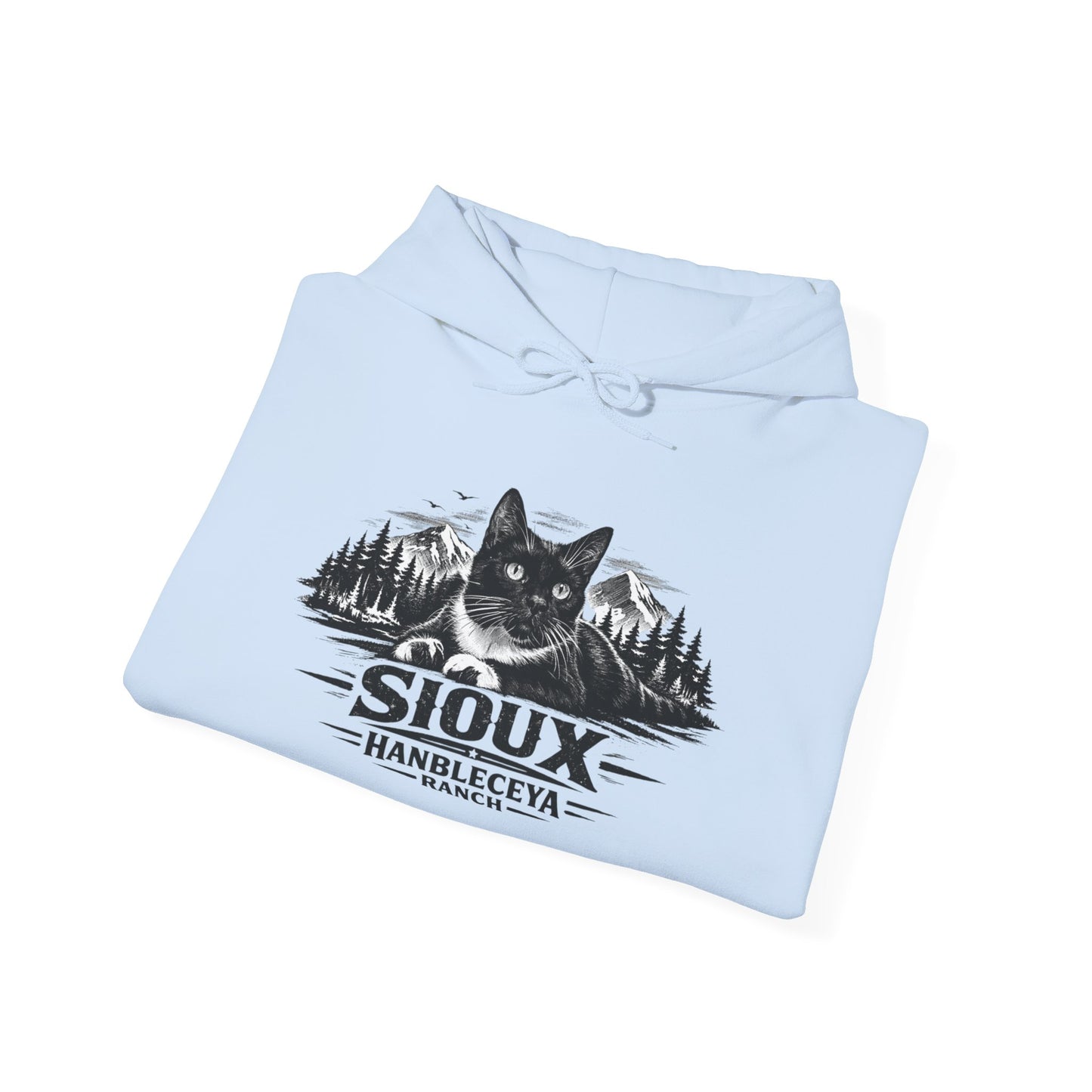 Sioux Hoodie – Rustic Forest Graphic Sweatshirt