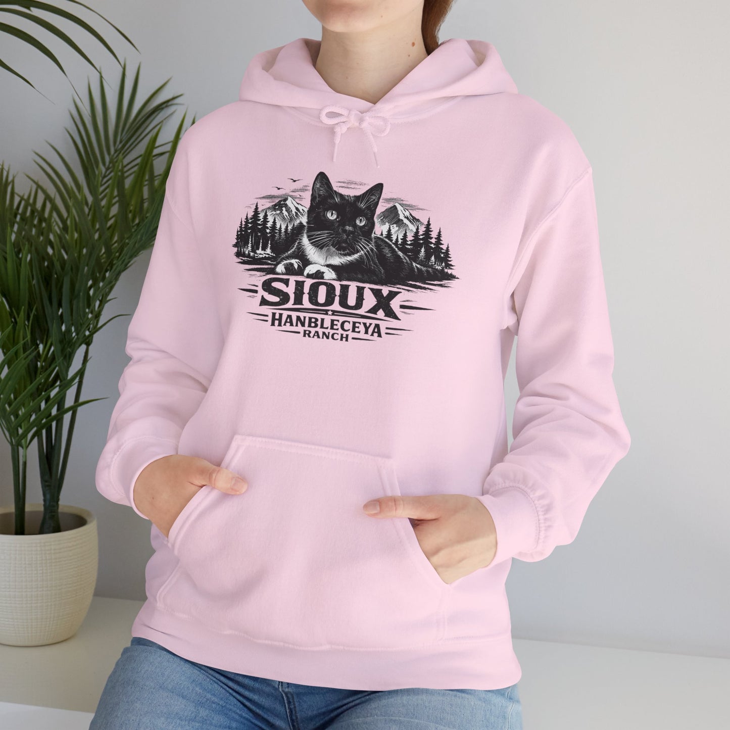 Sioux Hoodie – Rustic Forest Graphic Sweatshirt