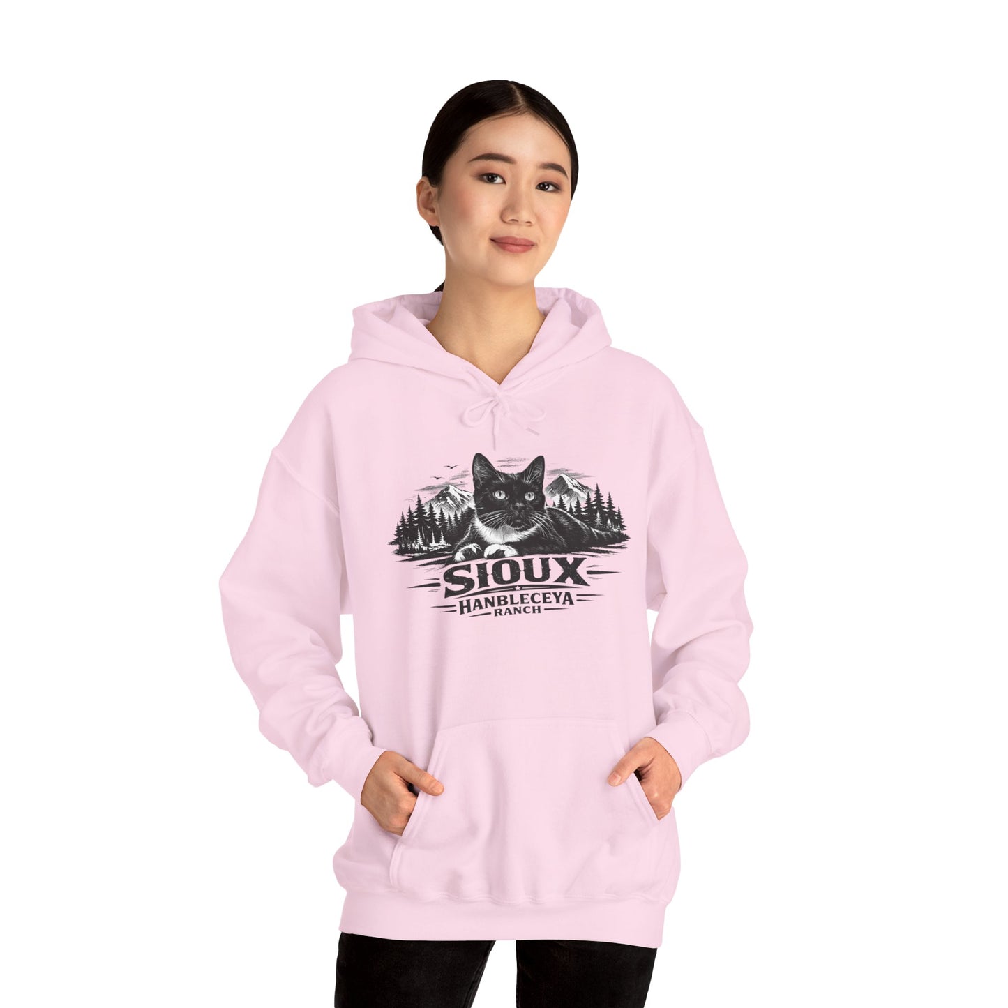 Sioux Hoodie – Rustic Forest Graphic Sweatshirt