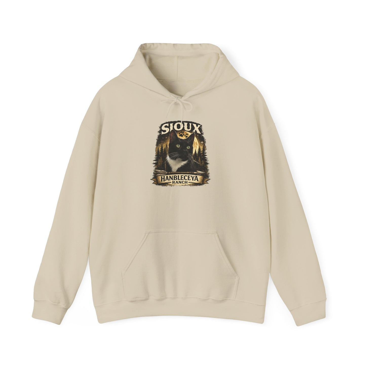 Sioux Blackout Unisex Heavy Blend™ Hooded Sweatshirt