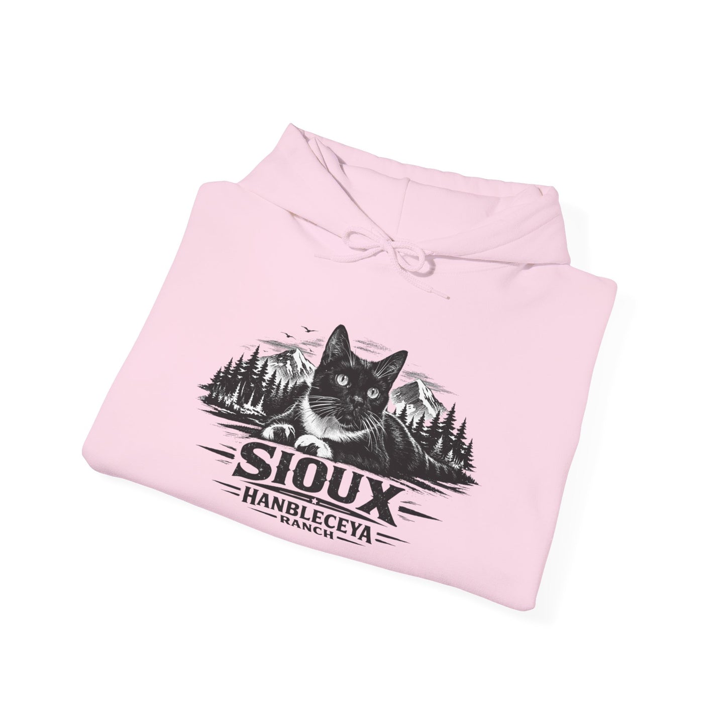 Sioux Hoodie – Rustic Forest Graphic Sweatshirt