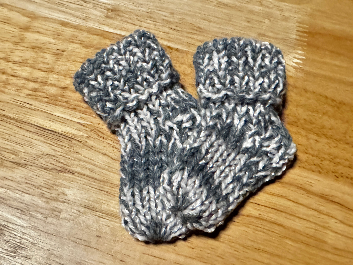 Custom Handmade Newborn/Baby Beanie with Booties Set