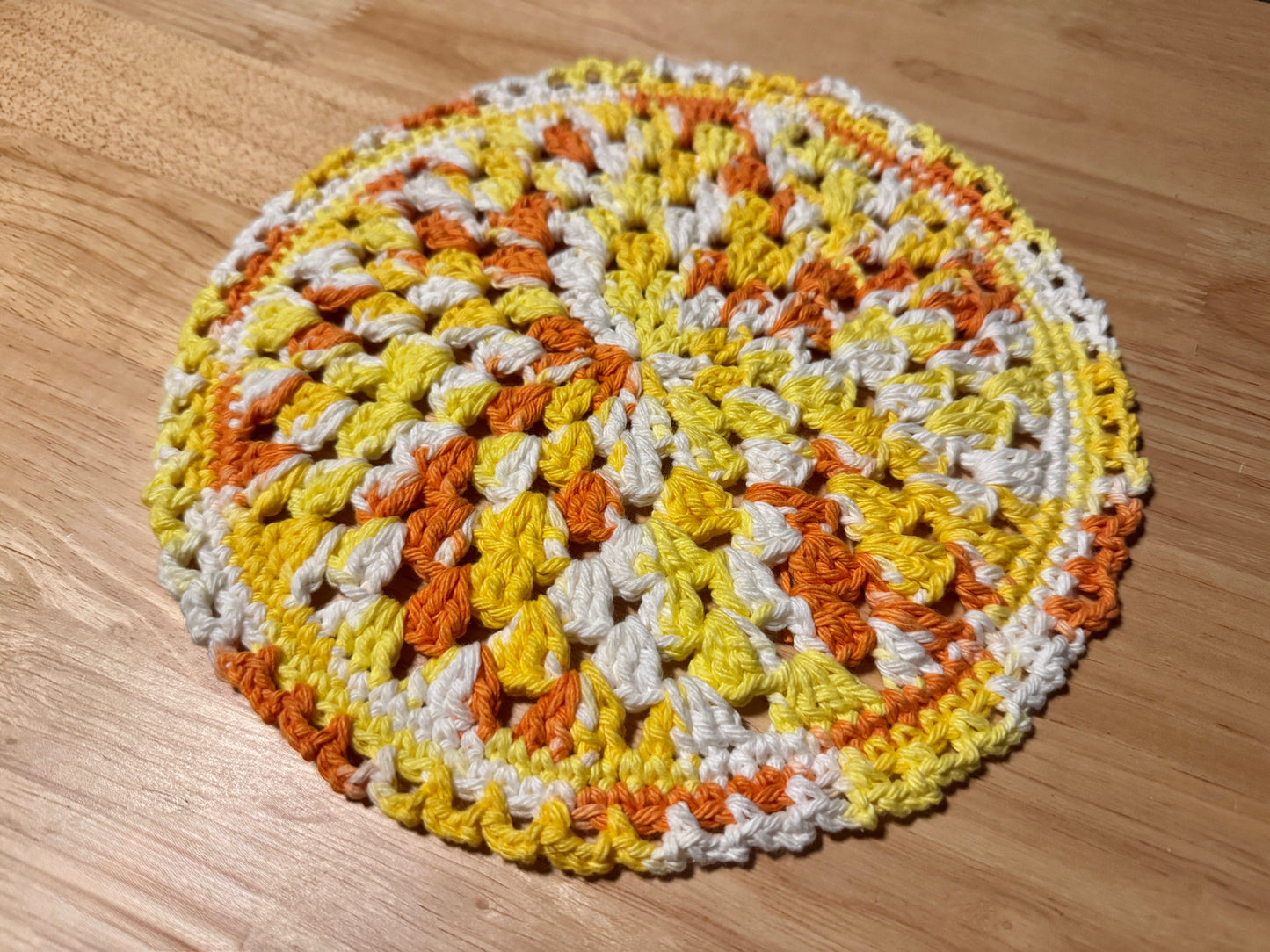 Solstice Crochet Hot Pad/Trivet