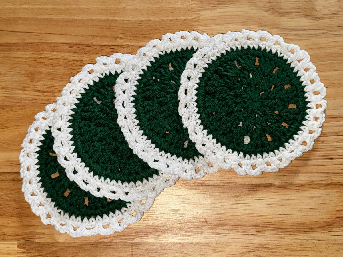 Homestead Hearth Crochet Coaster Set