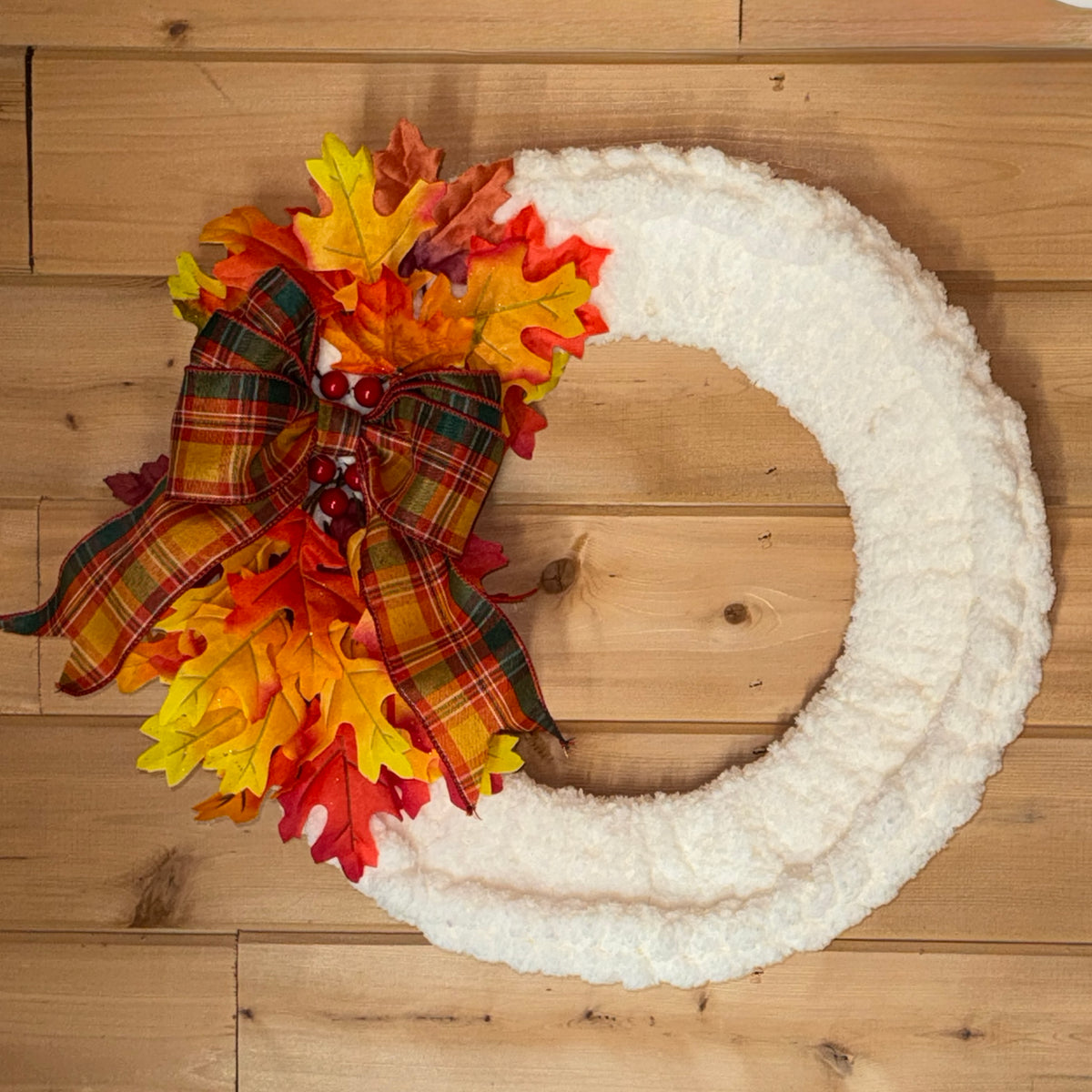 16” Homestead Welcome Wreath